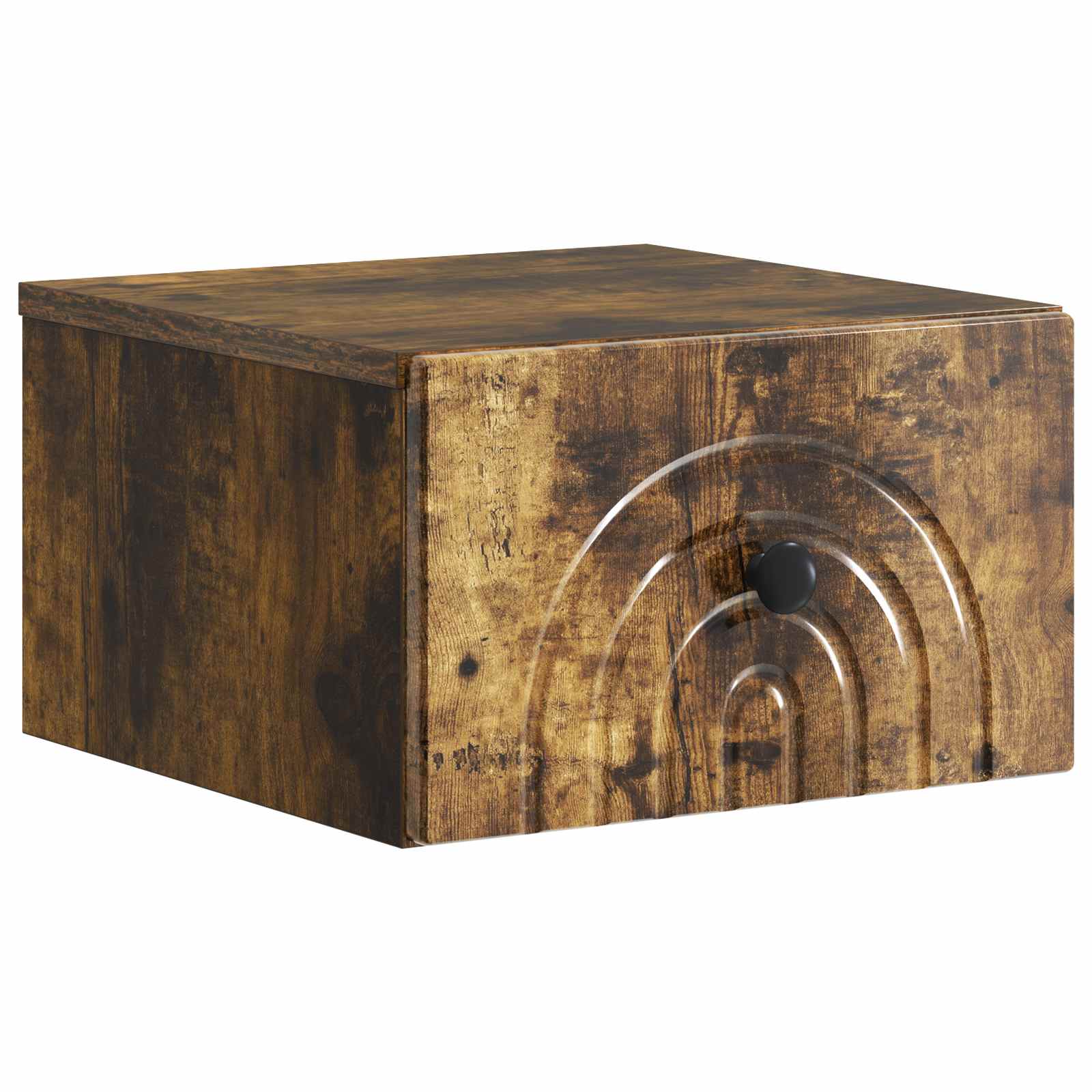 vidaXL Wandbeugel Bedkast 2 pcs Wit 33 x 34,5 x 20 cm Bewerkt hout