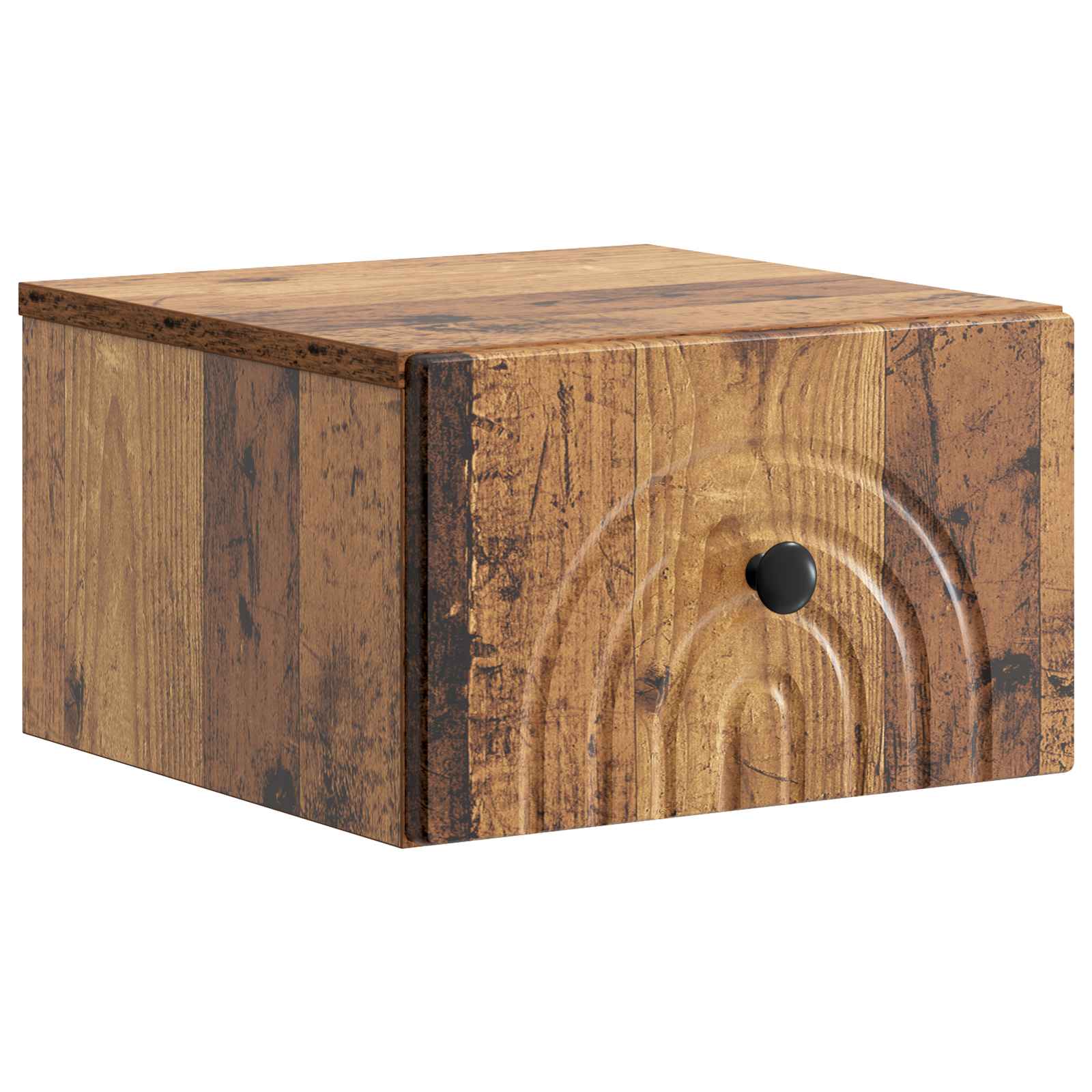 vidaXL Wandbeugel Bedkast 2 pcs Wit 33 x 34,5 x 20 cm Bewerkt hout