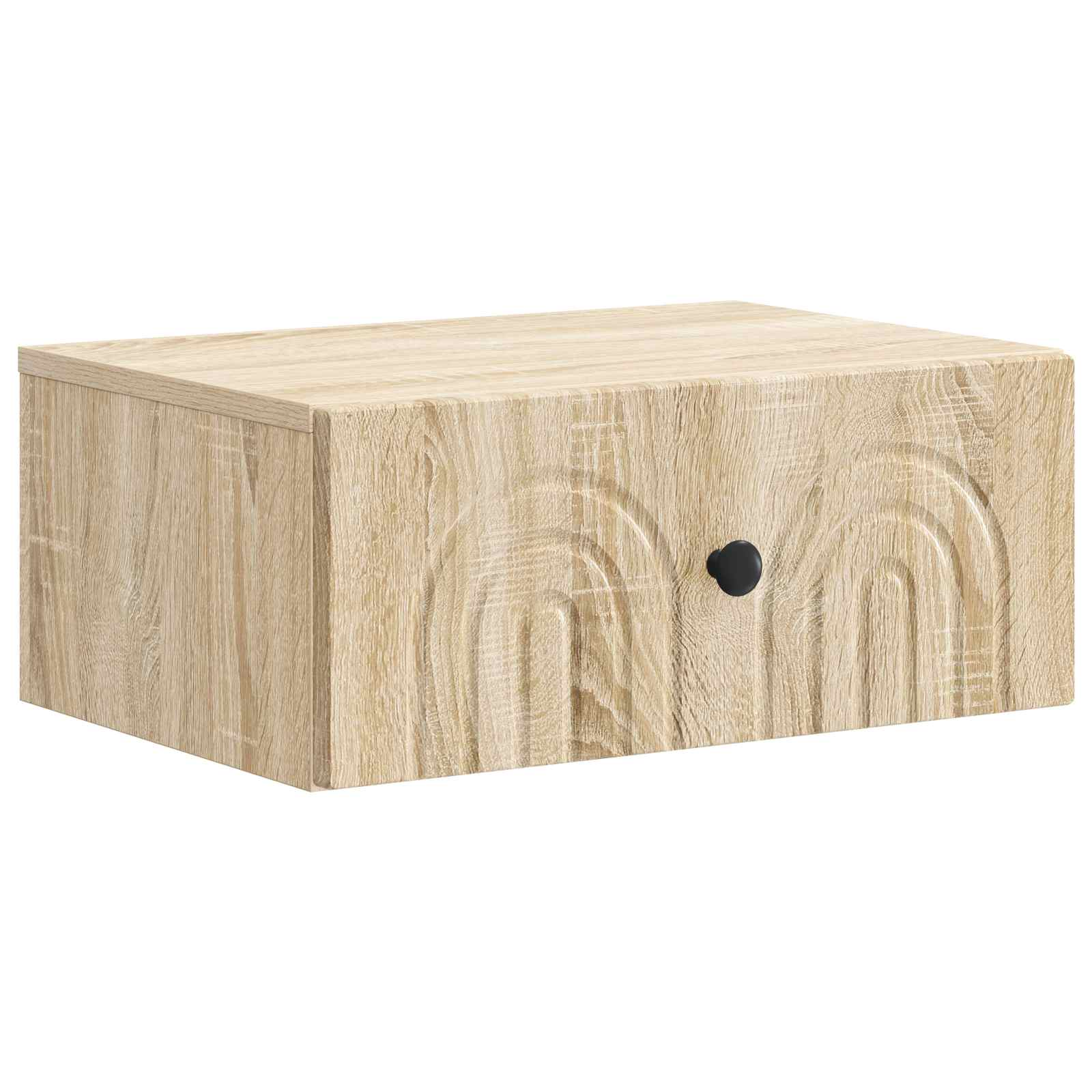 vidaXL Wandbeugel Bedkast 2 pcs Wit 49 x 34,5 x 20 cm Bewerkt hout