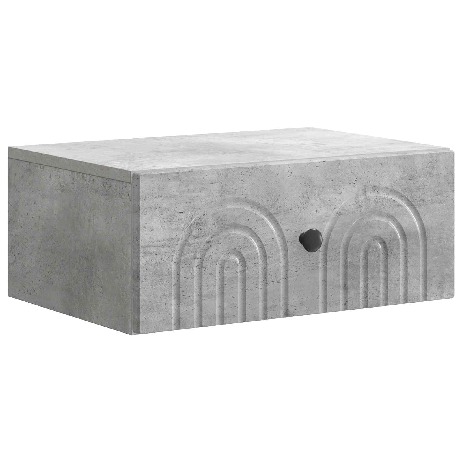 vidaXL Wandbeugel Bedkast 2 pcs Wit 49 x 34,5 x 20 cm Bewerkt hout