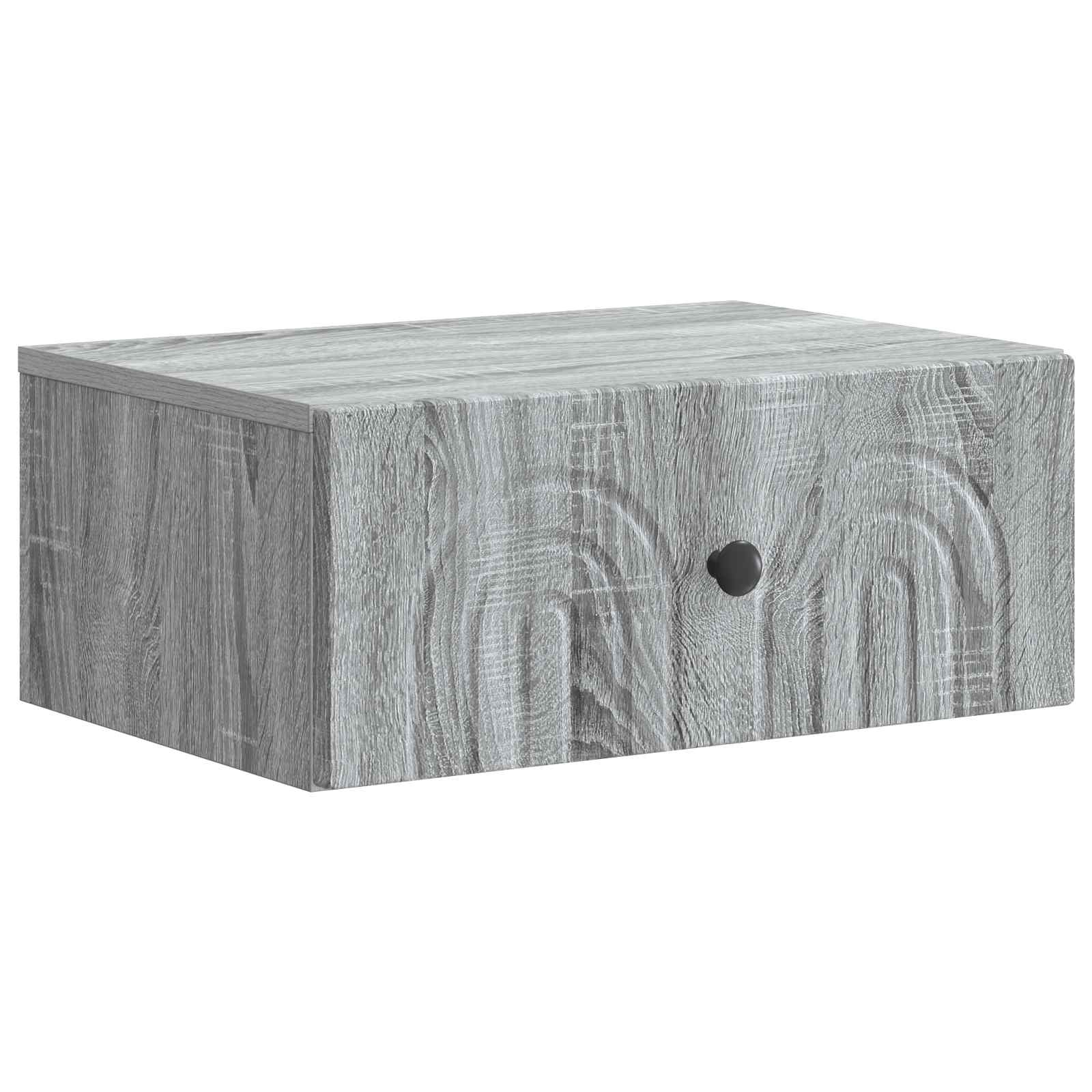 vidaXL Wandbeugel Bedkast 2 pcs Wit 49 x 34,5 x 20 cm Bewerkt hout