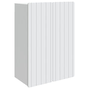 vidaXL Wandkast Wit 66 x 34,5 x 92 cm Bewerkt hout