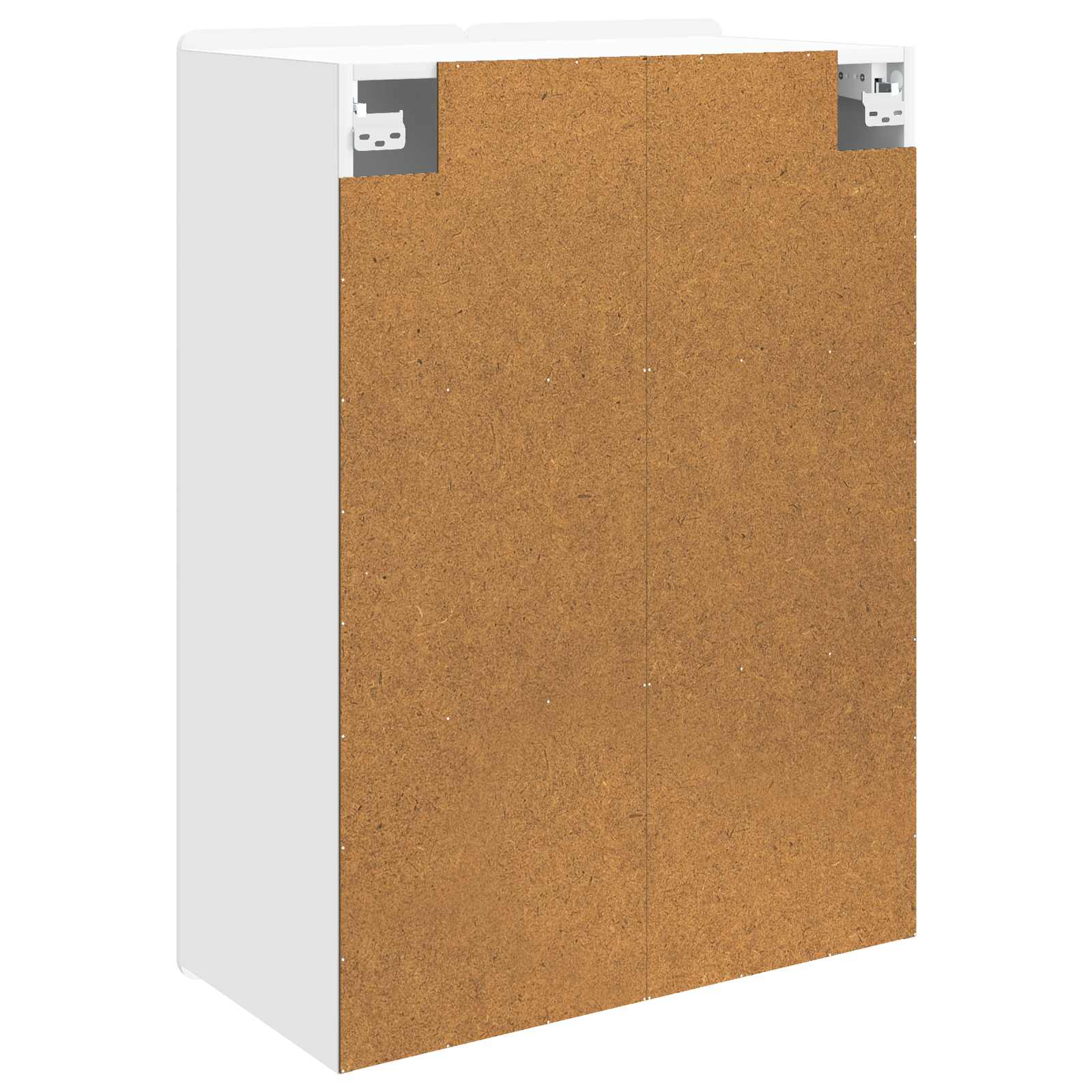 vidaXL Wandkast Wit 66 x 34,5 x 92 cm Bewerkt hout
