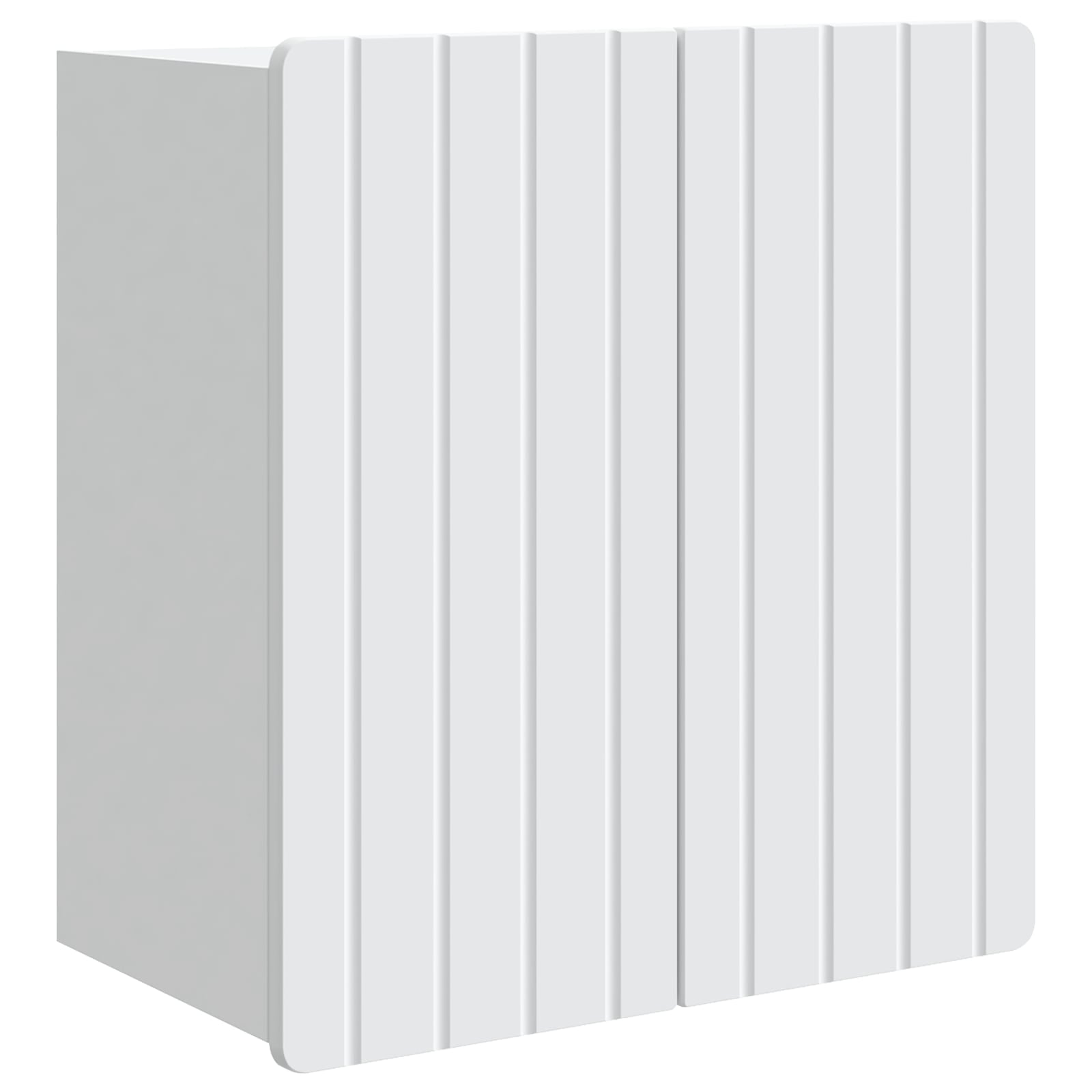 vidaXL Wandkast Wit 66 x 34,5 x 92 cm Bewerkt hout