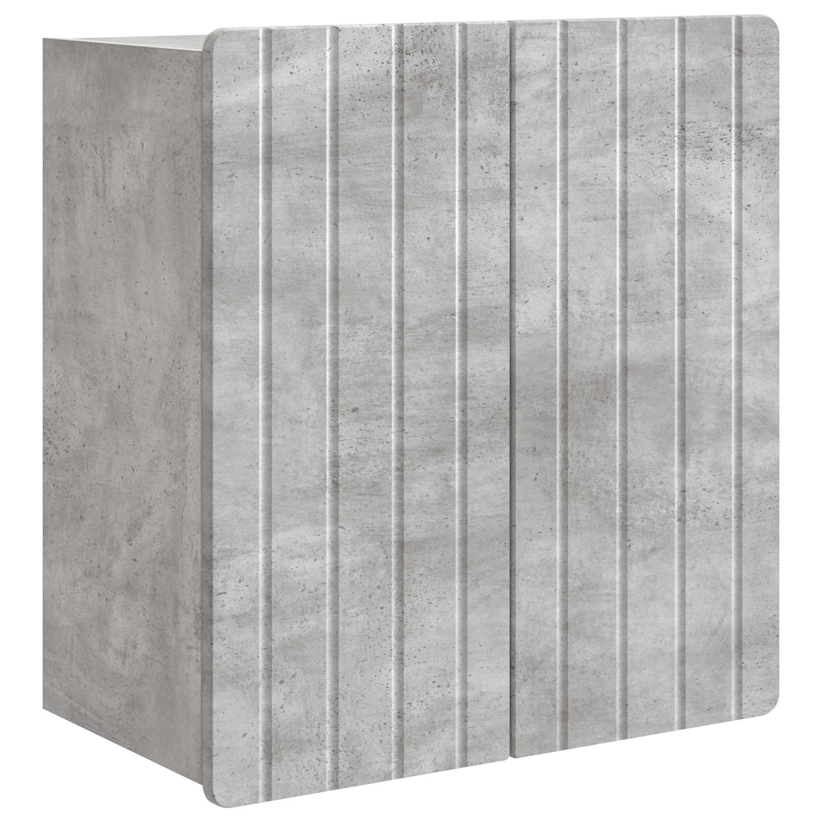 vidaXL Wandkast Wit 66 x 34,5 x 92 cm Bewerkt hout