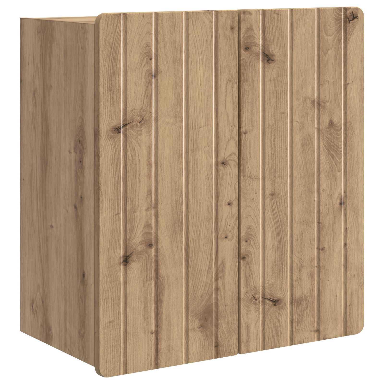 vidaXL Wandkast Wit 66 x 34,5 x 92 cm Bewerkt hout