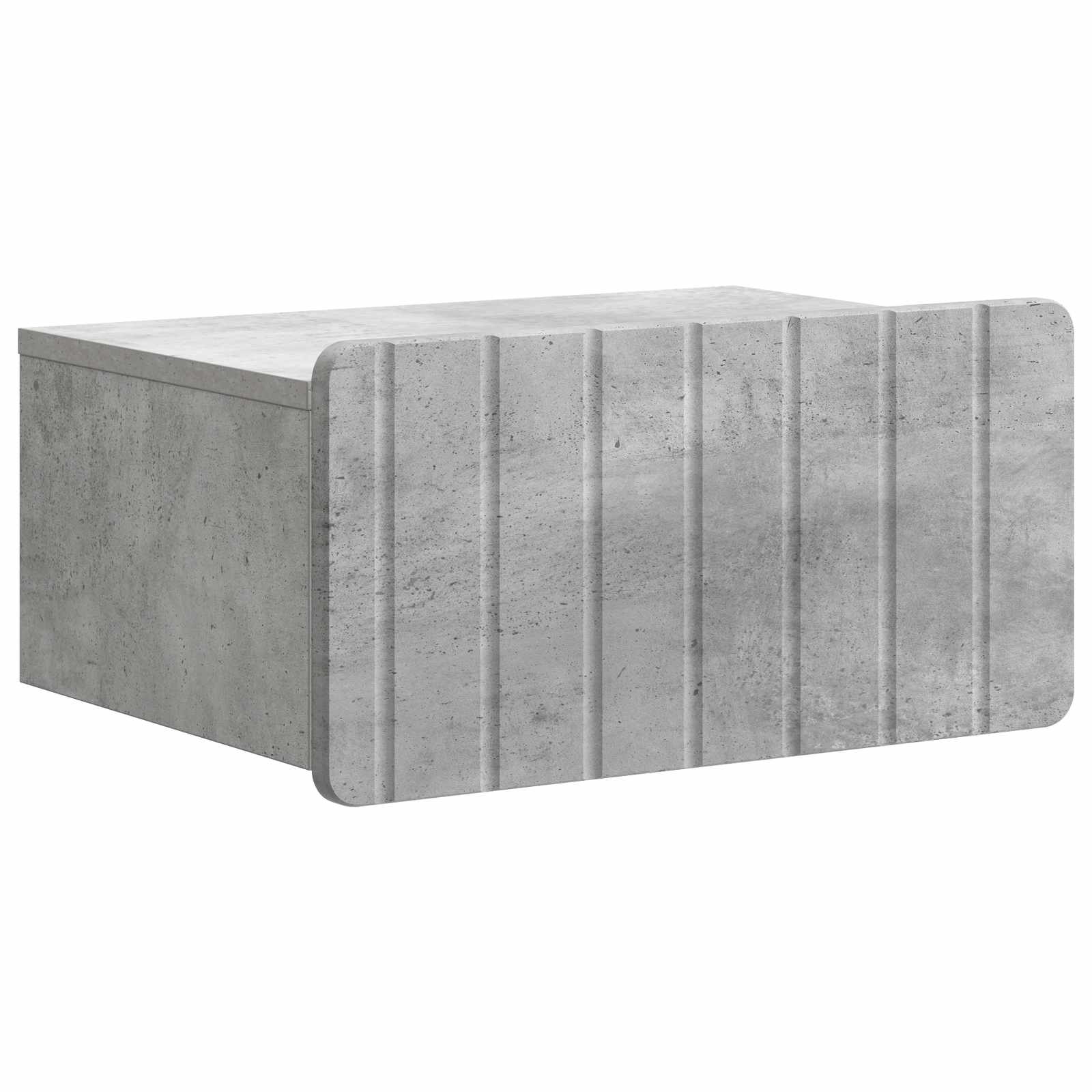 vidaXL Wandbeugel Bedkast 2 pcs Wit 49 x 34,5 x 24 cm Bewerkt hout