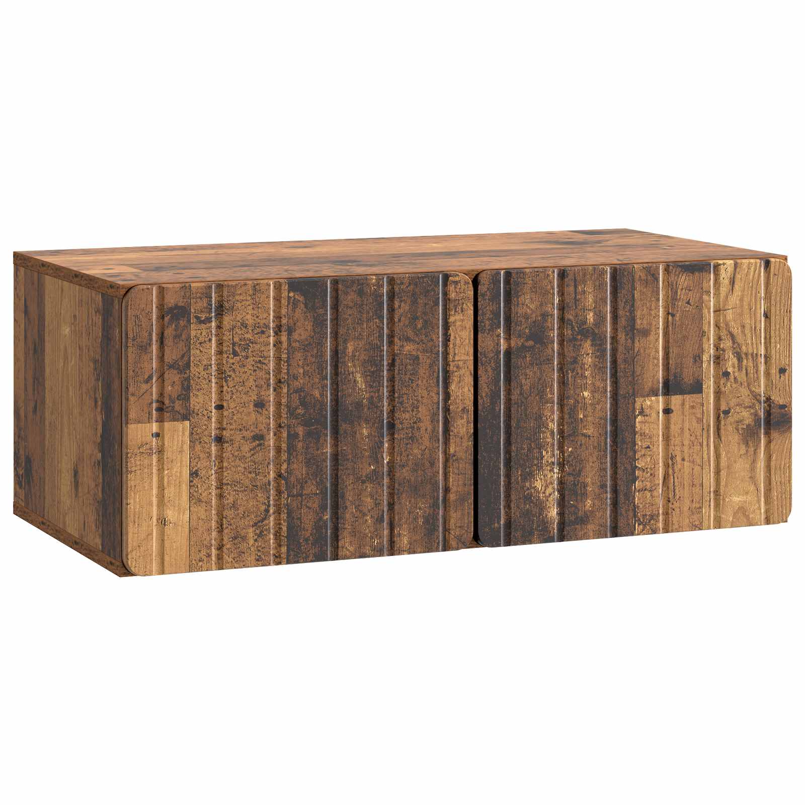 vidaXL Wandbeugel TV-kast Zwart 59,5 x 41 x 30 cm Bewerkt hout