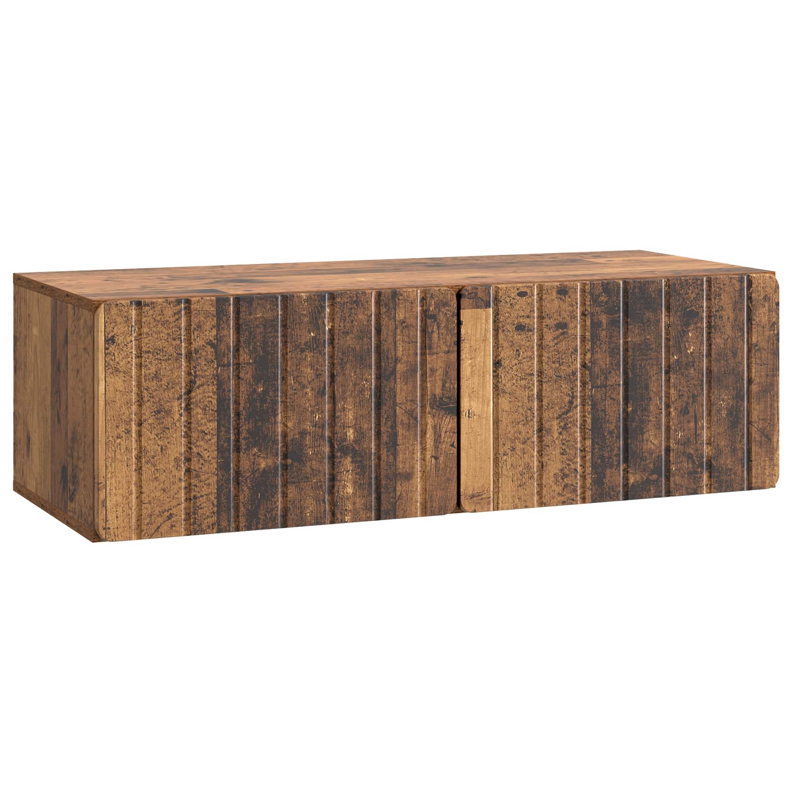 vidaXL Wandbeugel TV-kast Zwart 59,5 x 41 x 30 cm Bewerkt hout