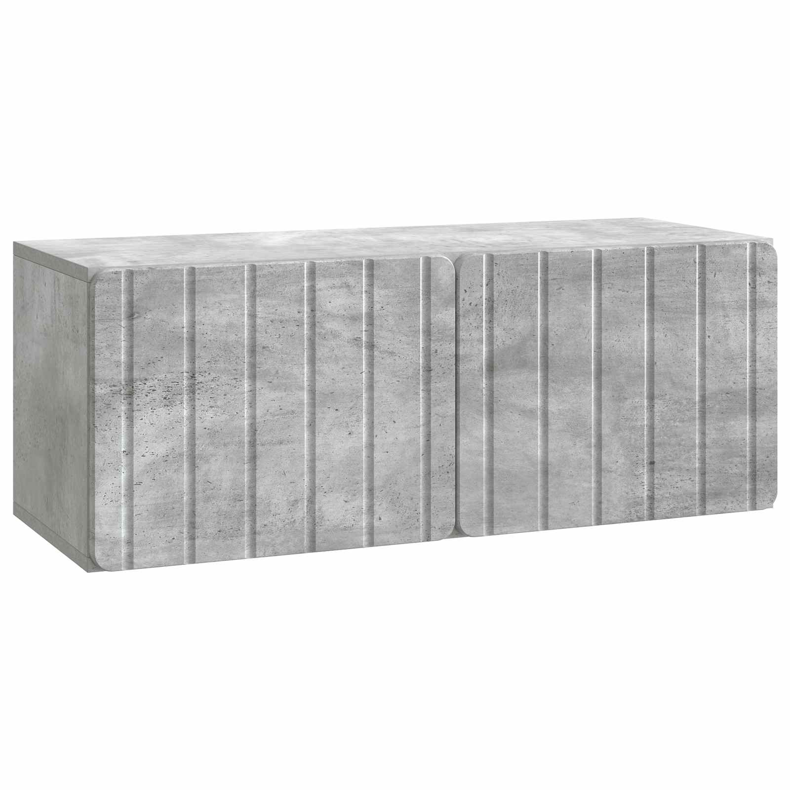 vidaXL Wandbeugel TV-kast Zwart 59,5 x 41 x 30 cm Bewerkt hout