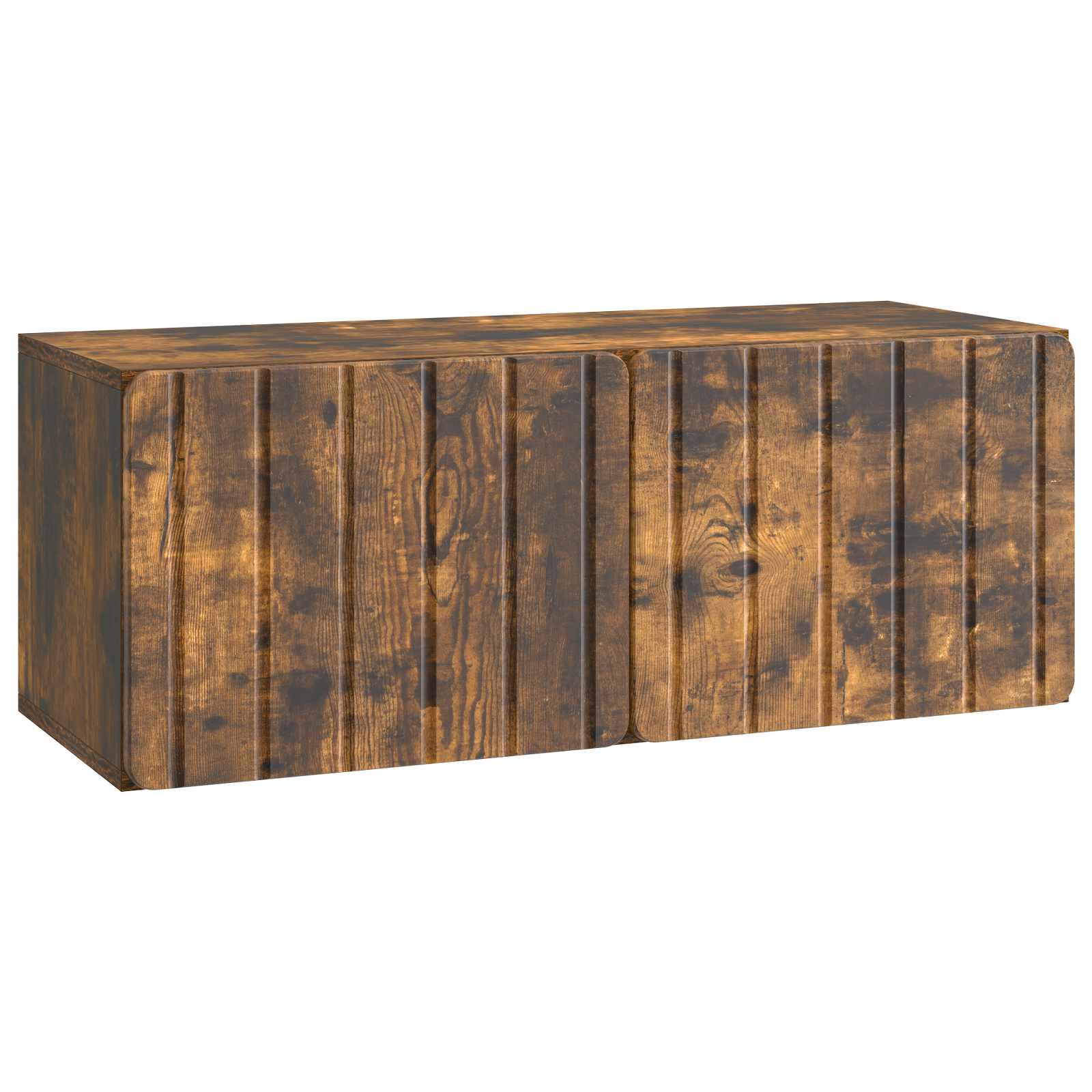 vidaXL Wandbeugel TV-kast Zwart 59,5 x 41 x 30 cm Bewerkt hout