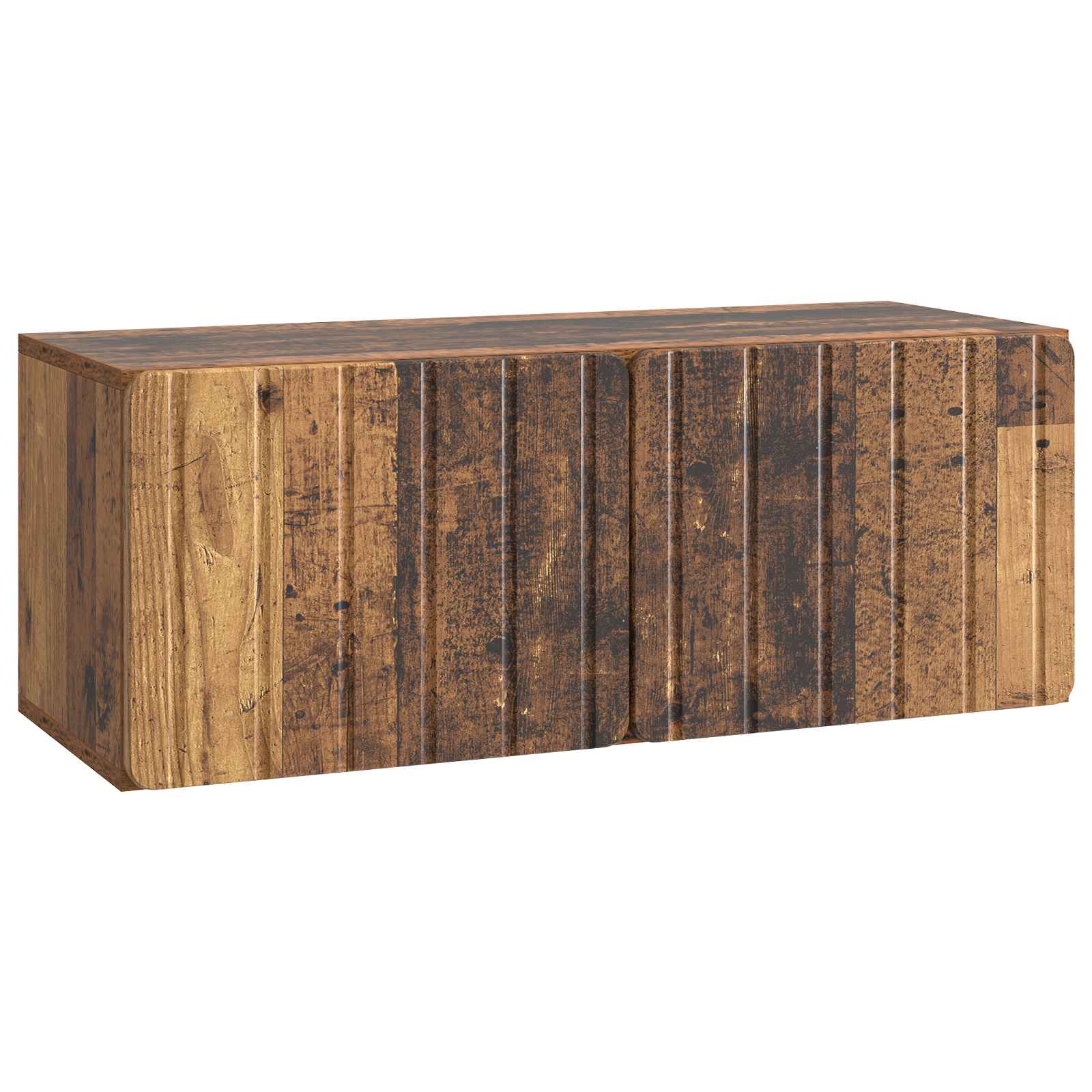vidaXL Wandbeugel TV-kast Zwart 59,5 x 41 x 30 cm Bewerkt hout