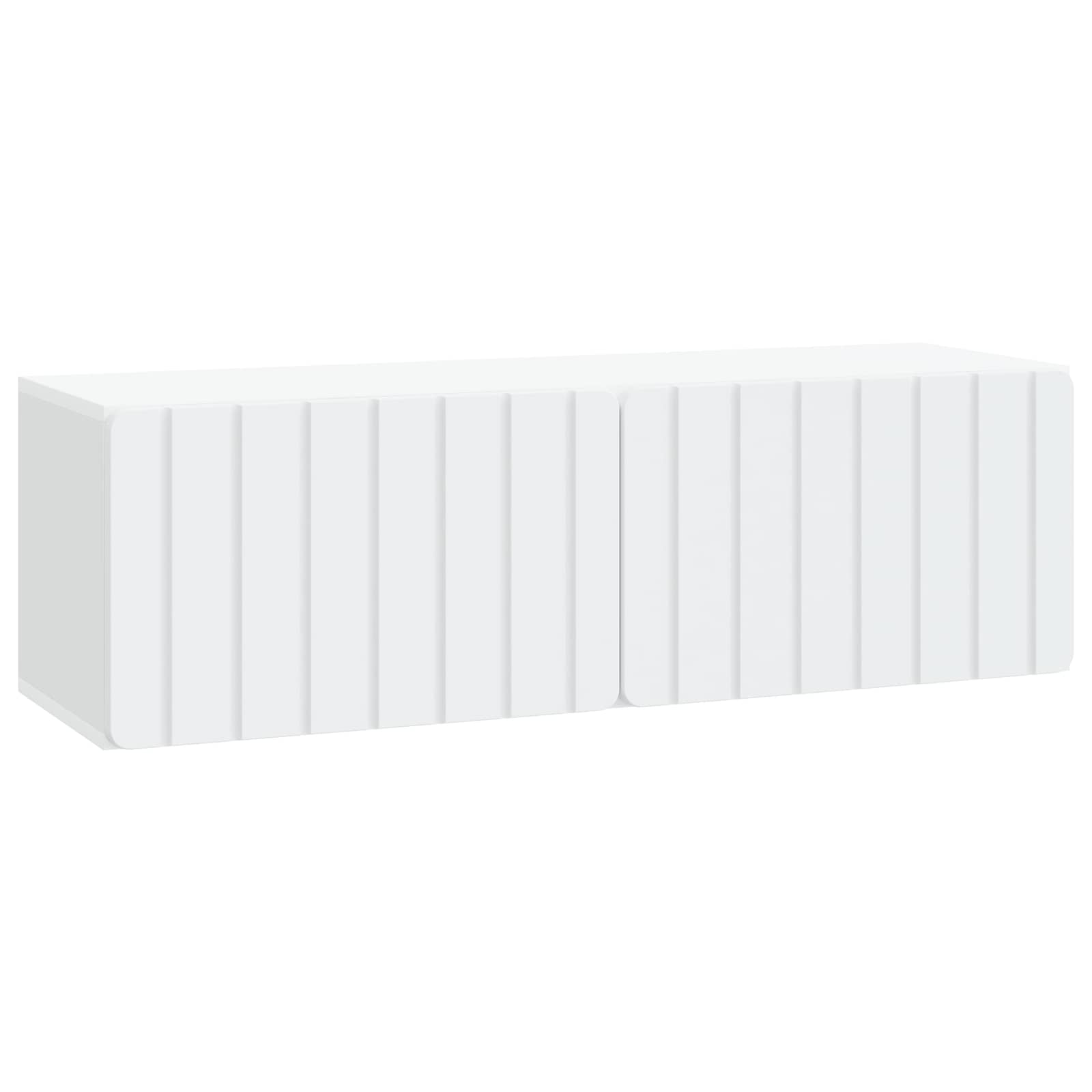 vidaXL Wandbeugel TV-kast Zwart 59,5 x 41 x 30 cm Bewerkt hout