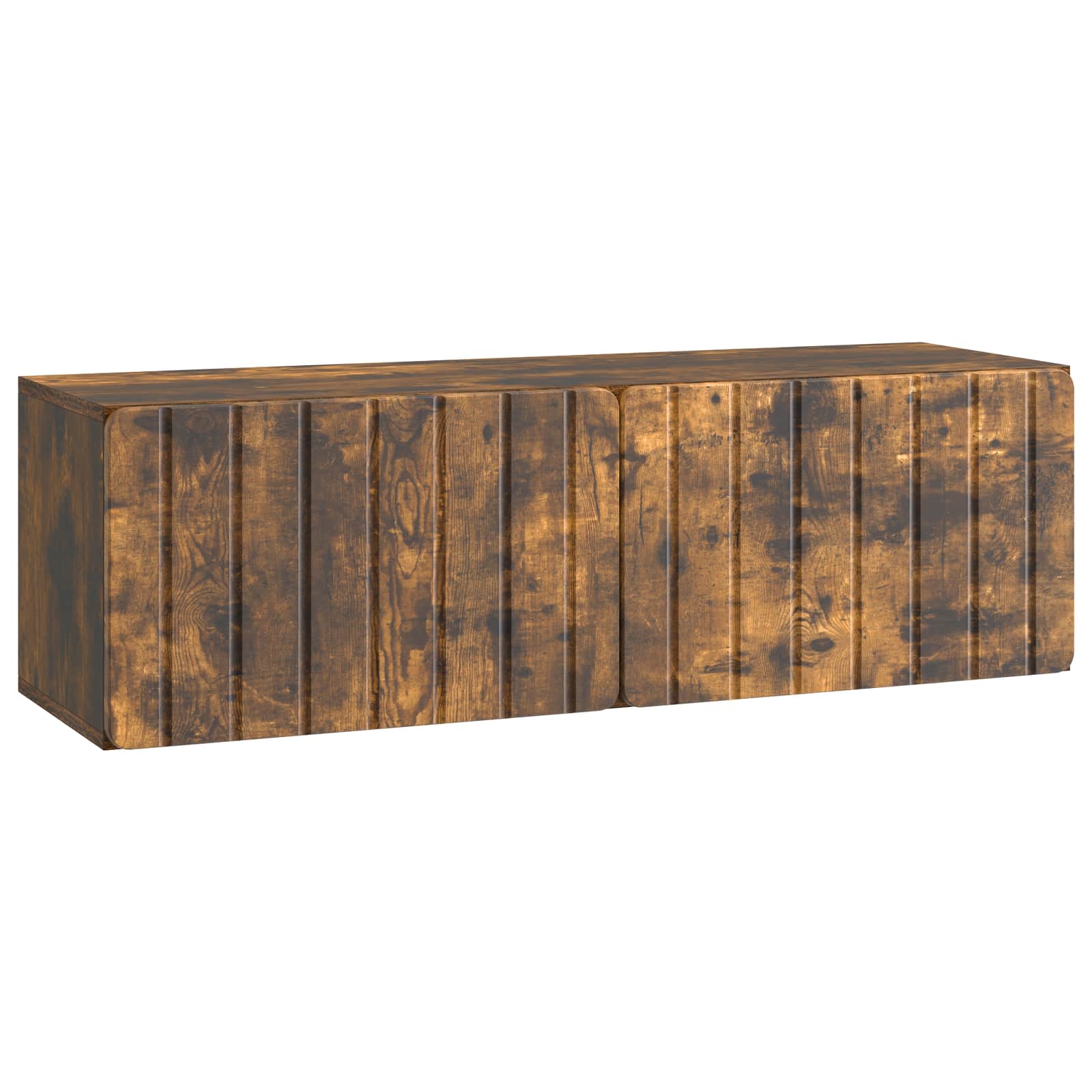vidaXL Wandbeugel TV-kast Zwart 59,5 x 41 x 30 cm Bewerkt hout
