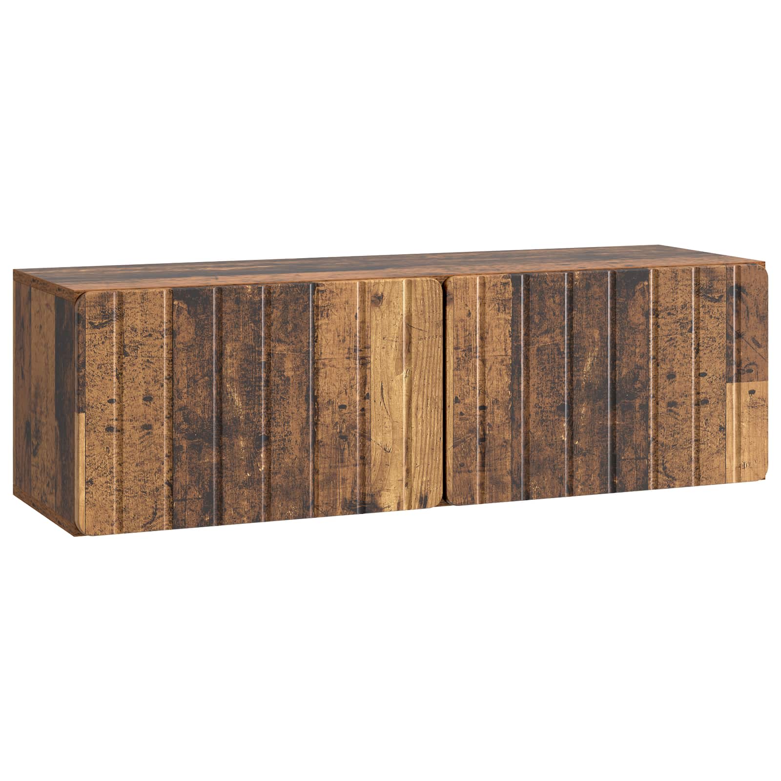 vidaXL Wandbeugel TV-kast Zwart 59,5 x 41 x 30 cm Bewerkt hout