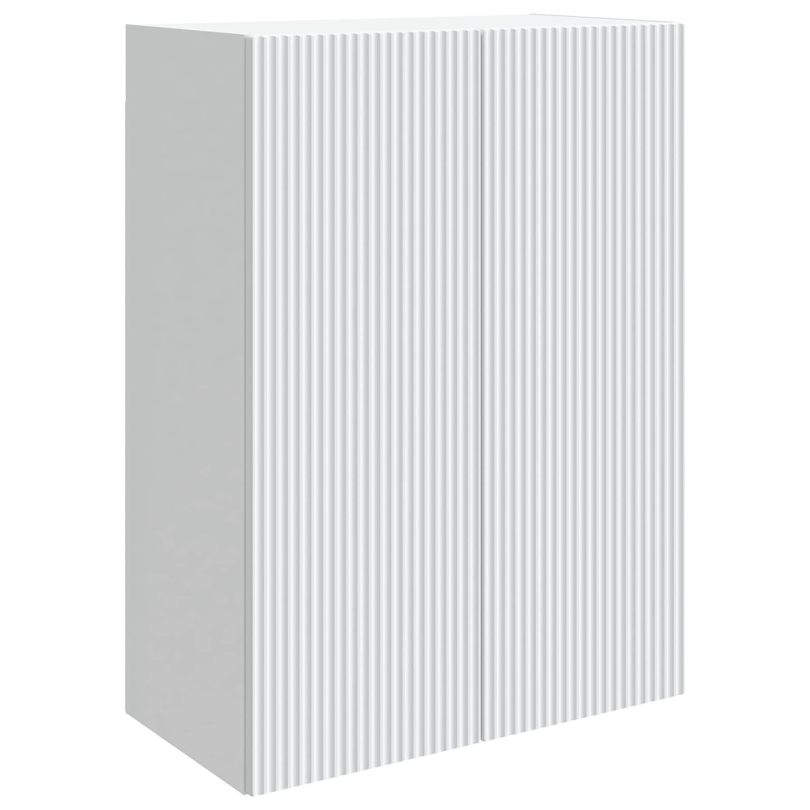 vidaXL Wandkast Wit 66 x 34,5 x 90 cm Bewerkt hout