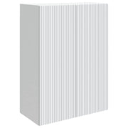 vidaXL Wandkast Wit 66 x 34,5 x 90 cm Bewerkt hout