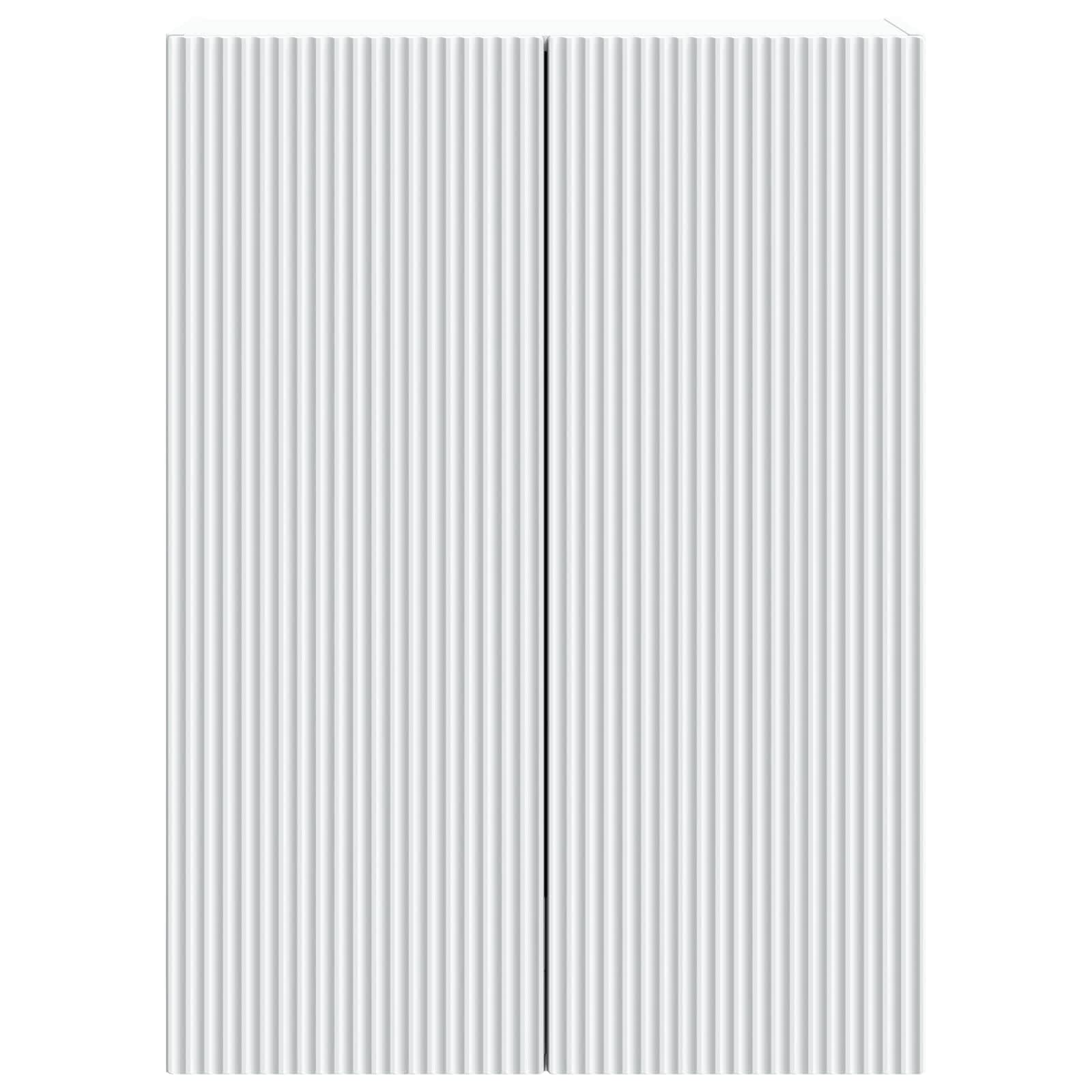 vidaXL Wandkast Wit 66 x 34,5 x 90 cm Bewerkt hout