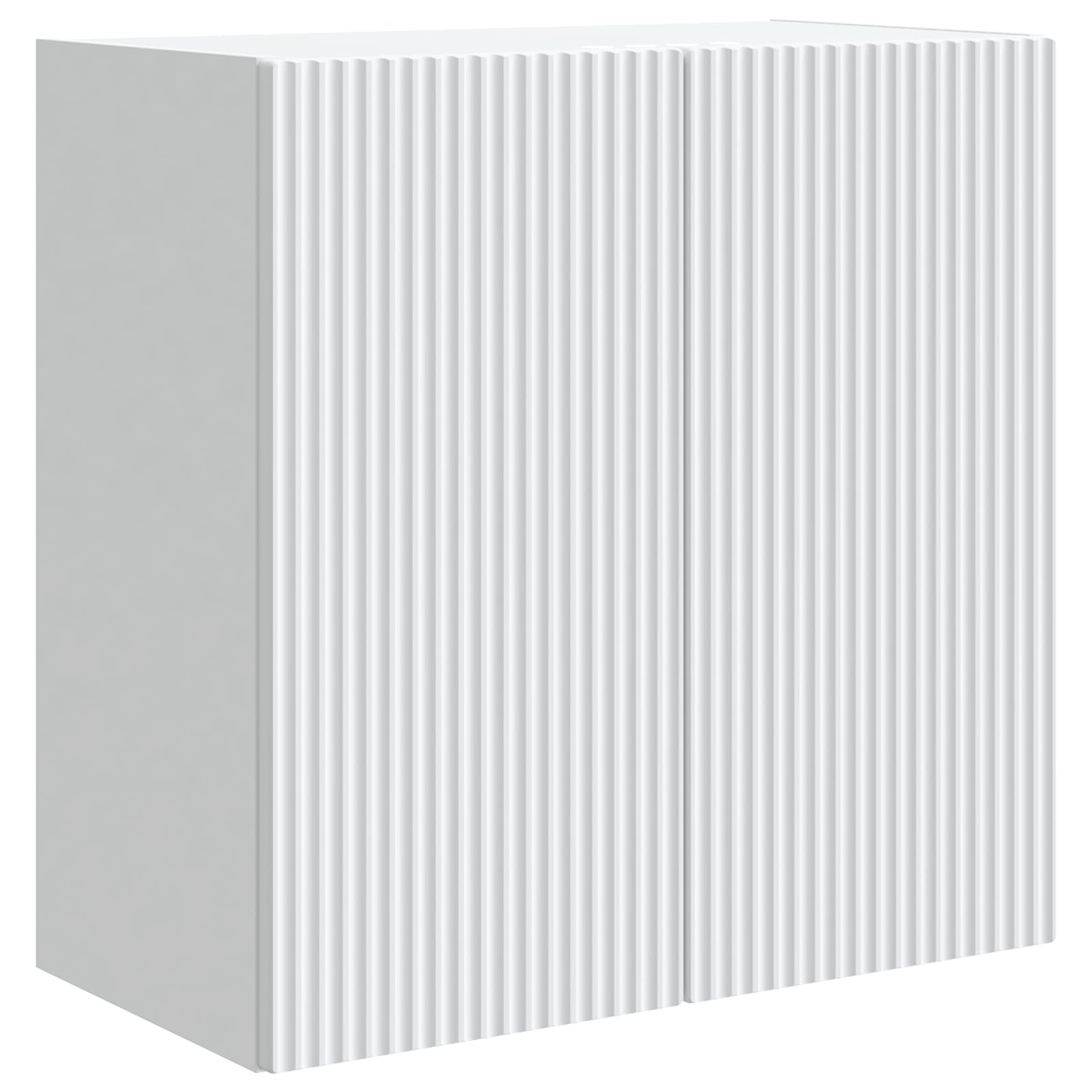 vidaXL Wandkast Wit 66 x 34,5 x 90 cm Bewerkt hout