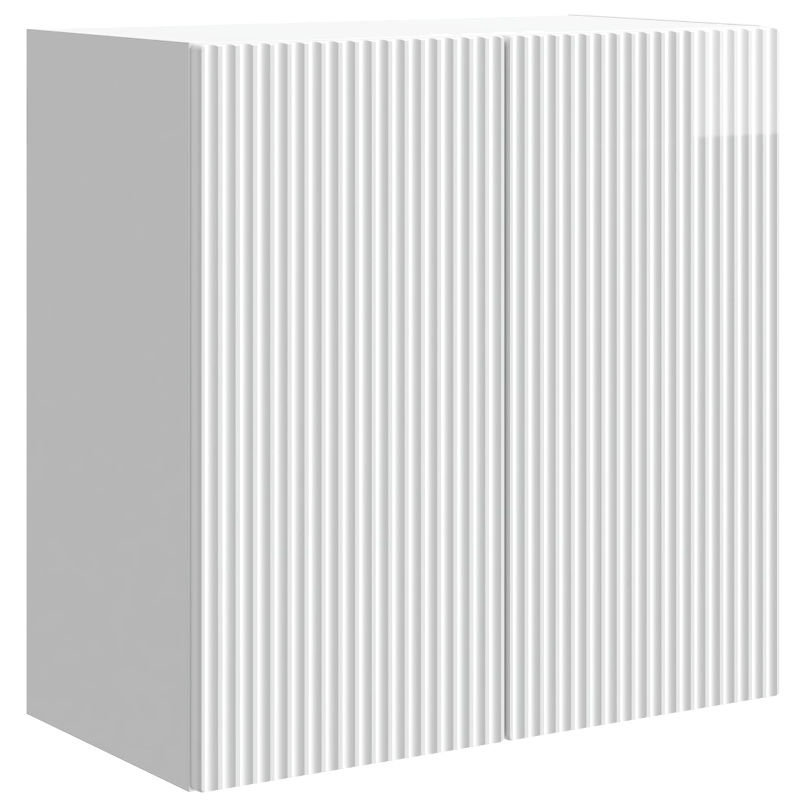 vidaXL Wandkast Wit 66 x 34,5 x 90 cm Bewerkt hout
