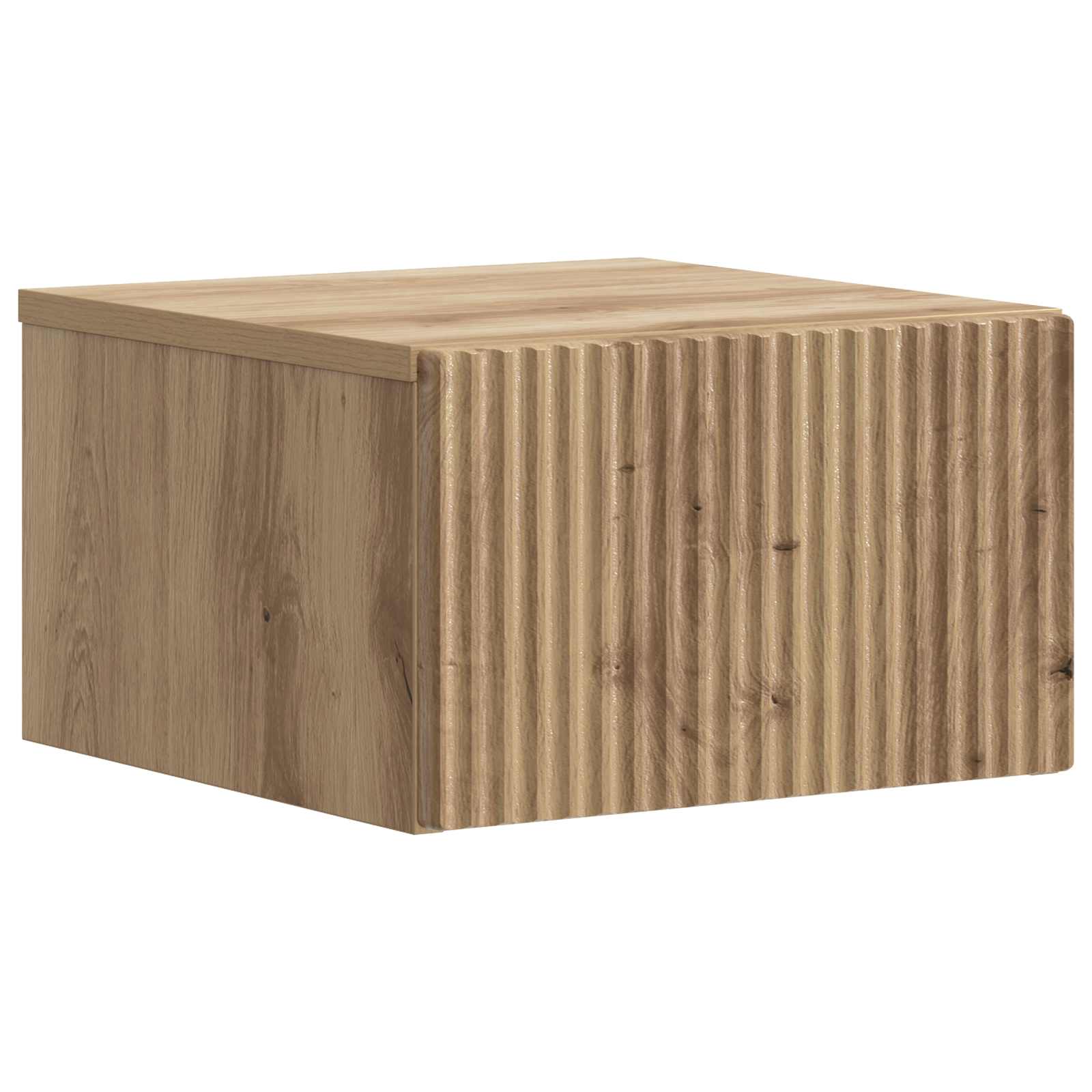 vidaXL Wandbeugel Bedkast 2 pcs Wit 33 x 34,5 x 20 cm Bewerkt hout