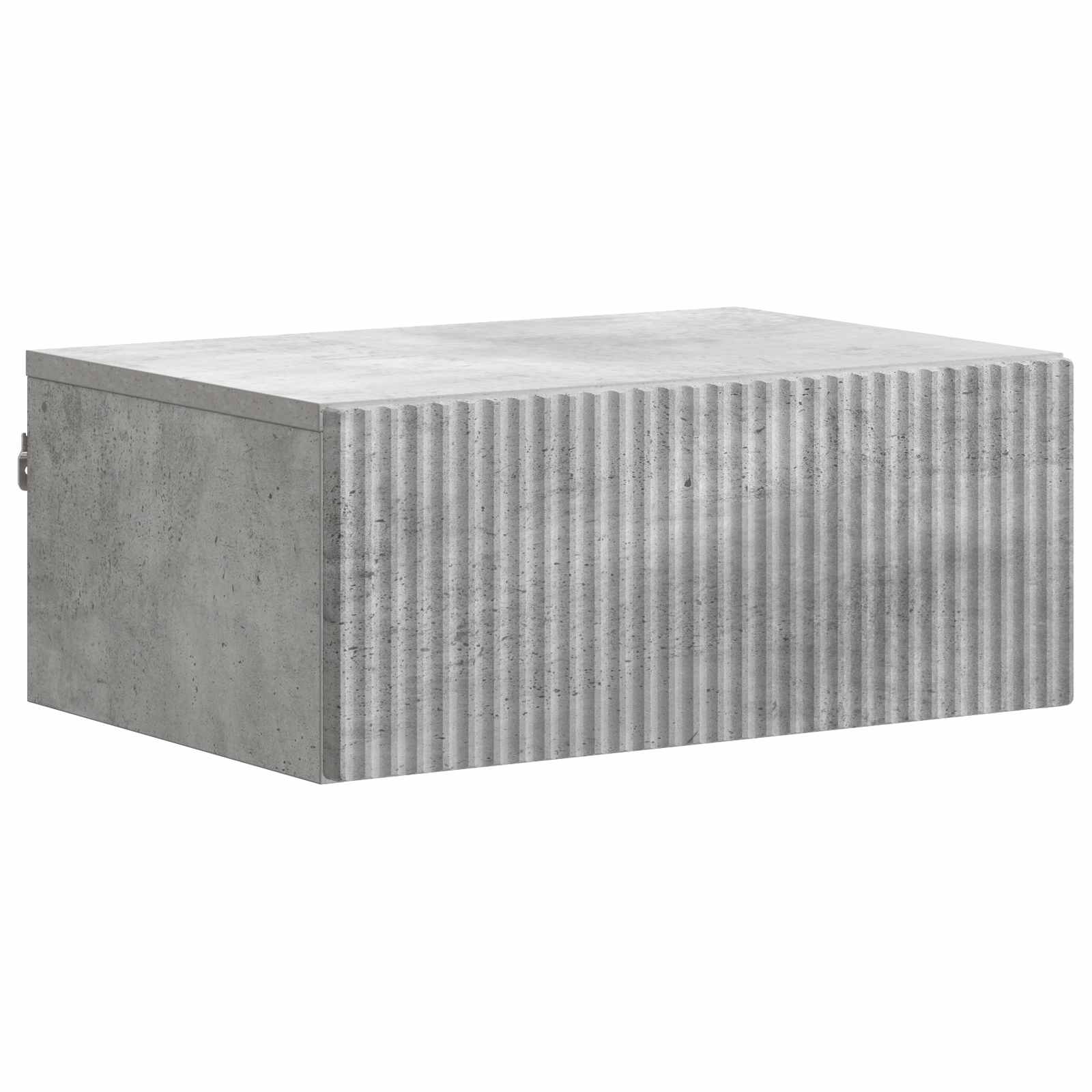 vidaXL Wandbeugel Bedkast 2 pcs Wit 49 x 34,5 x 20 cm Bewerkt hout