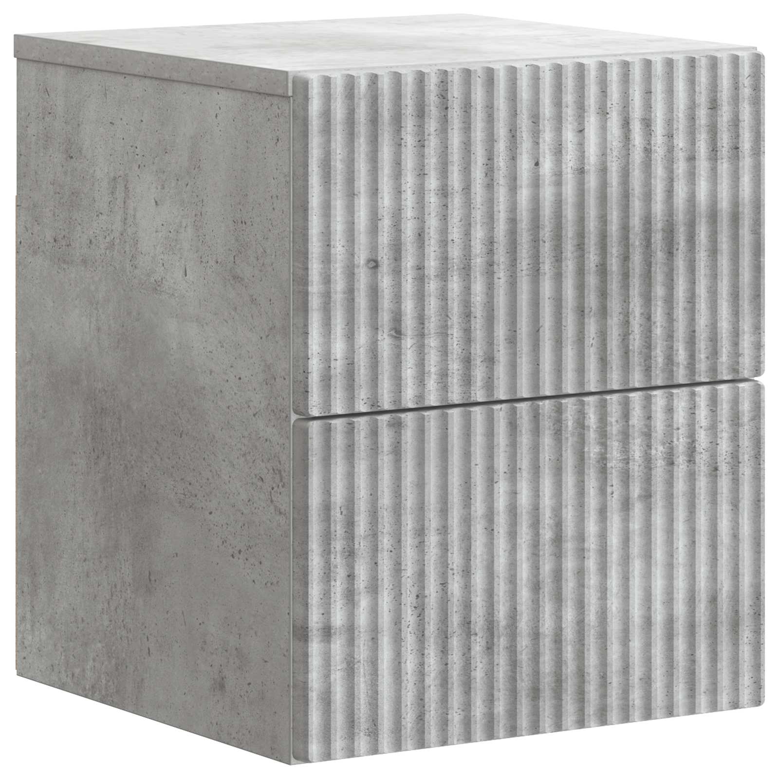 vidaXL Wandbeugel Bedkast 2 pcs Wit 33 x 34,5 x 40 cm Bewerkt hout