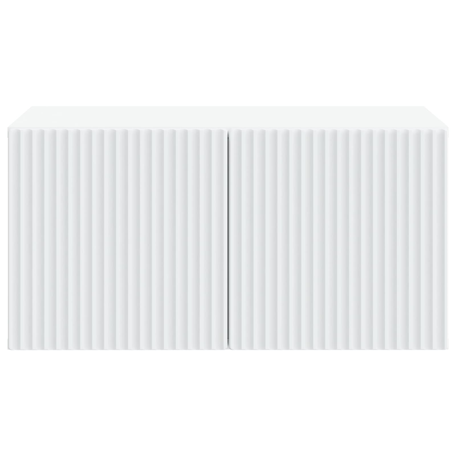 vidaXL Wandbeugel TV-kast Zwart 59,5 x 41 x 30 cm Bewerkt hout