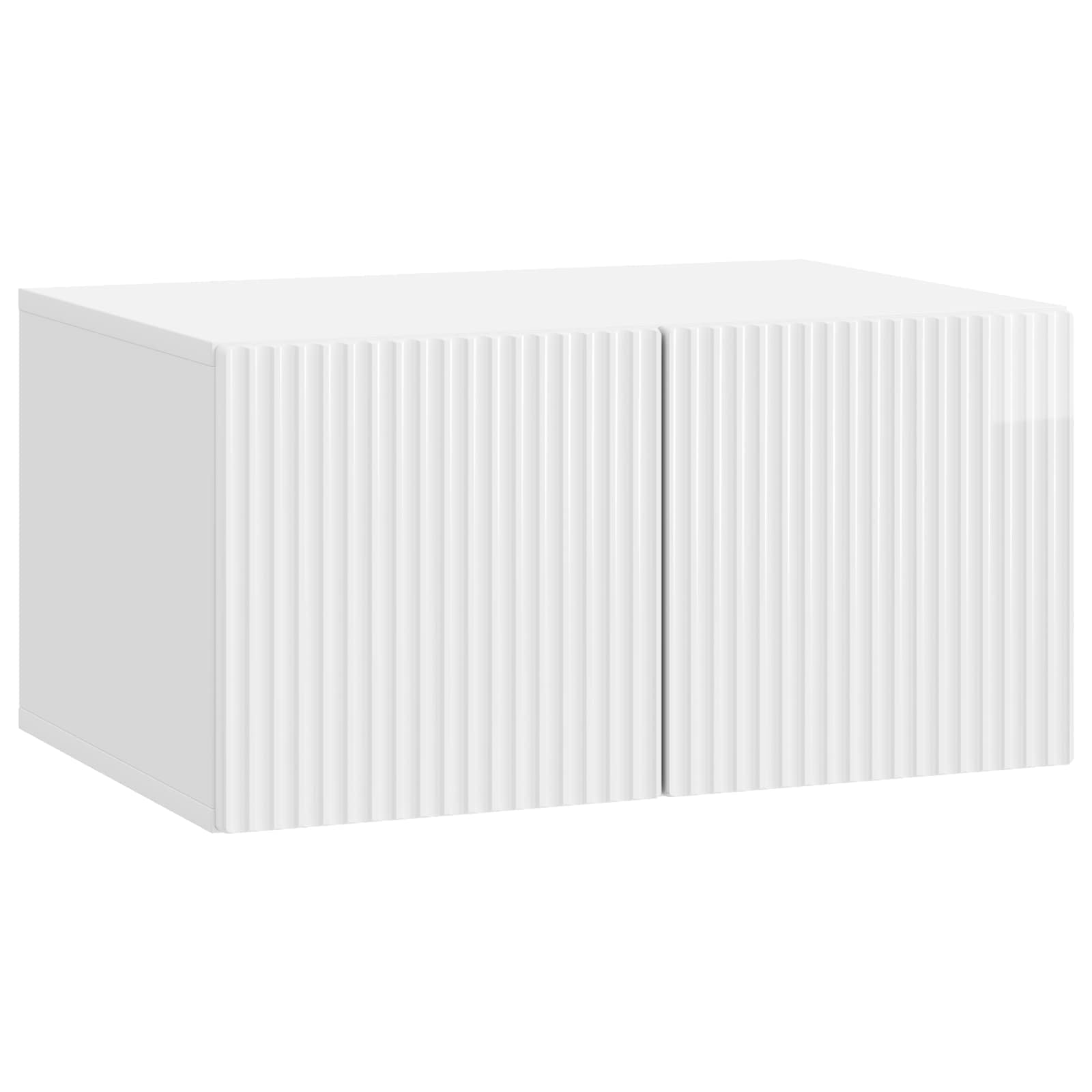 vidaXL Wandbeugel TV-kast Zwart 59,5 x 41 x 30 cm Bewerkt hout