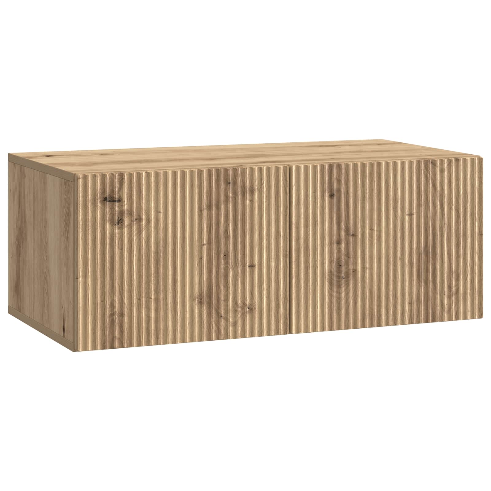 vidaXL Wandbeugel TV-kast Zwart 59,5 x 41 x 30 cm Bewerkt hout