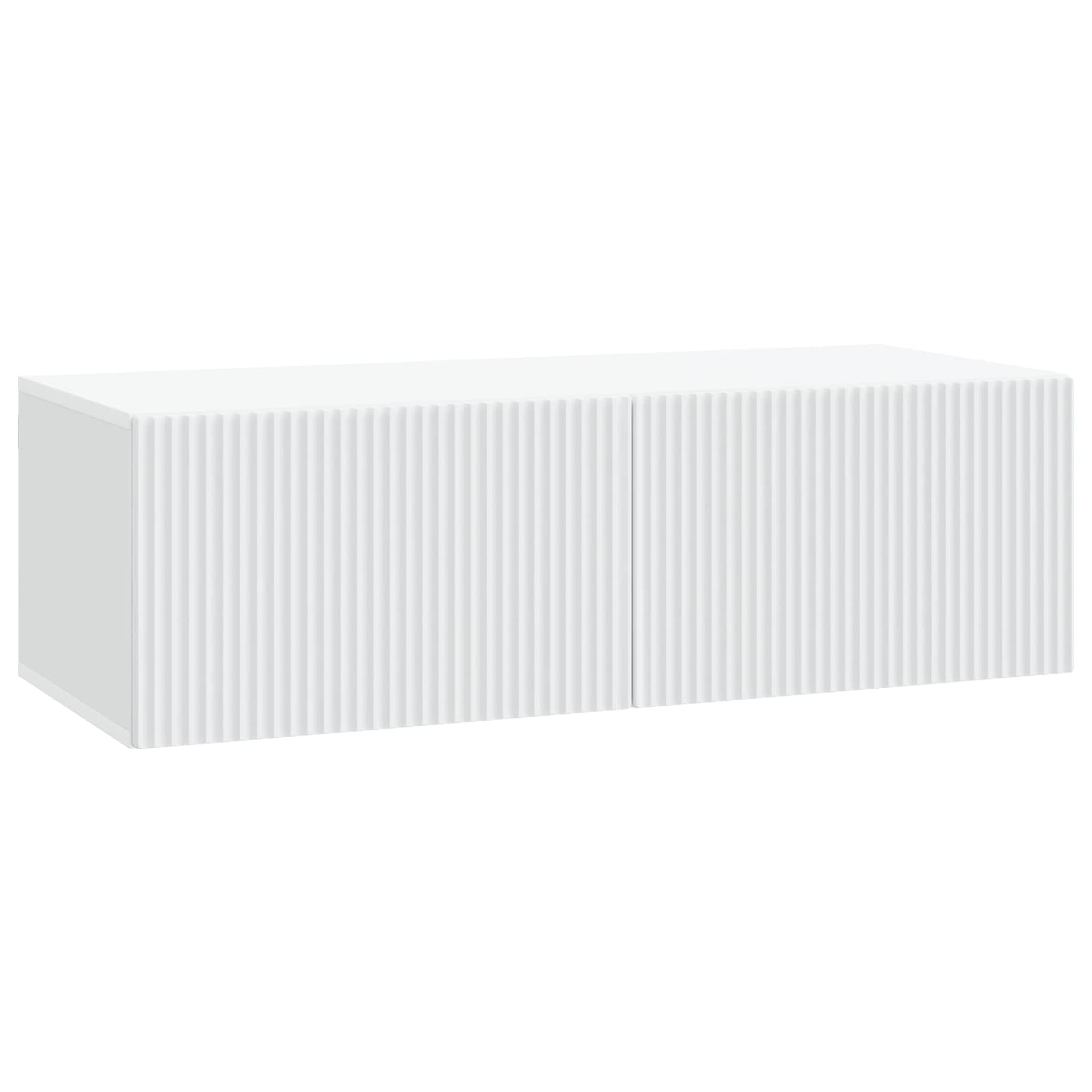 vidaXL Wandbeugel TV-kast Zwart 59,5 x 41 x 30 cm Bewerkt hout