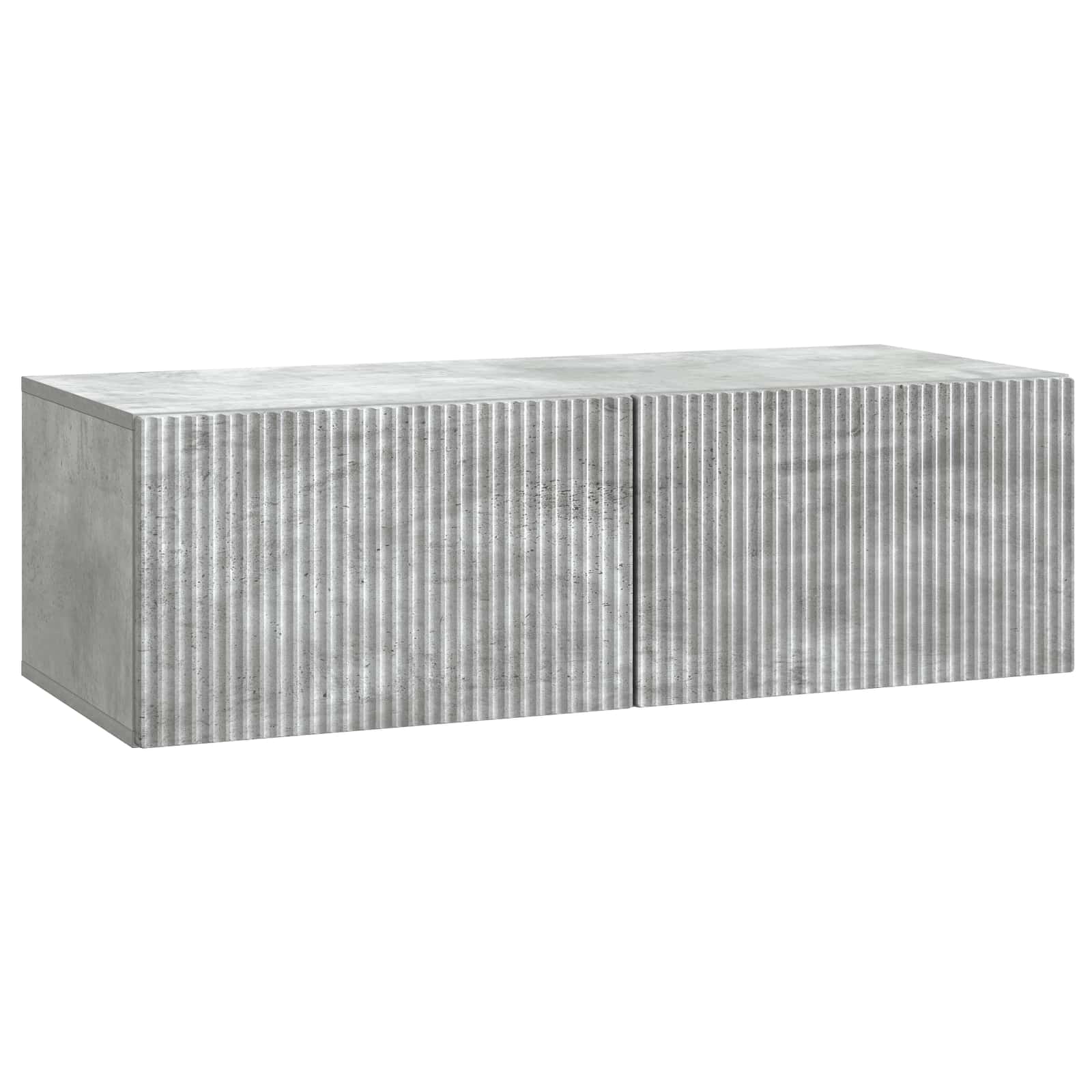 vidaXL Wandbeugel TV-kast Zwart 59,5 x 41 x 30 cm Bewerkt hout