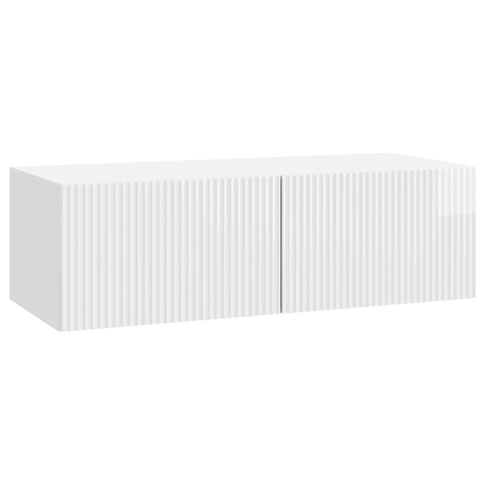 vidaXL Wandbeugel TV-kast Zwart 59,5 x 41 x 30 cm Bewerkt hout