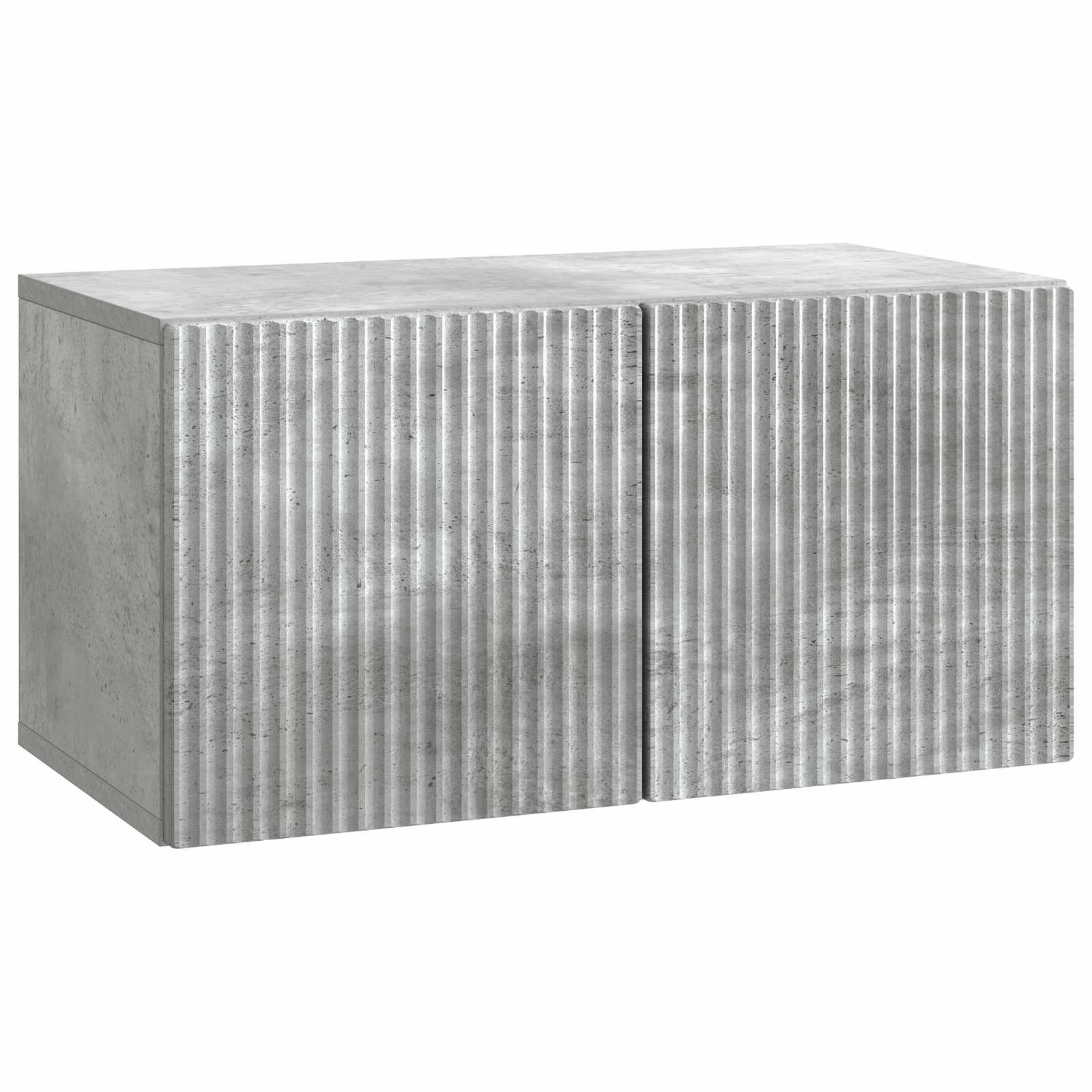 vidaXL Wandbeugel TV-kast Zwart 59,5 x 41 x 30 cm Bewerkt hout
