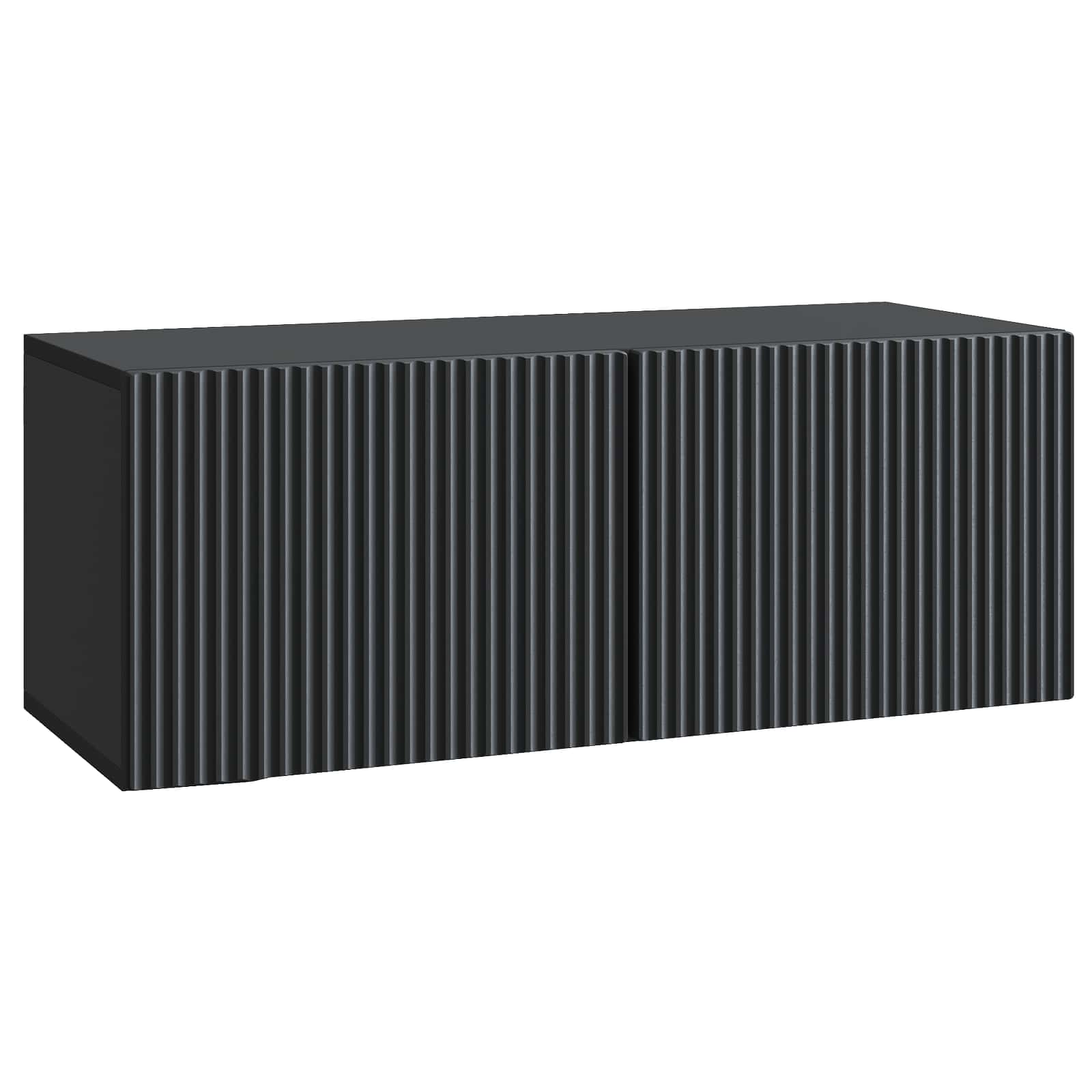 vidaXL Wandbeugel TV-kast Zwart 59,5 x 41 x 30 cm Bewerkt hout
