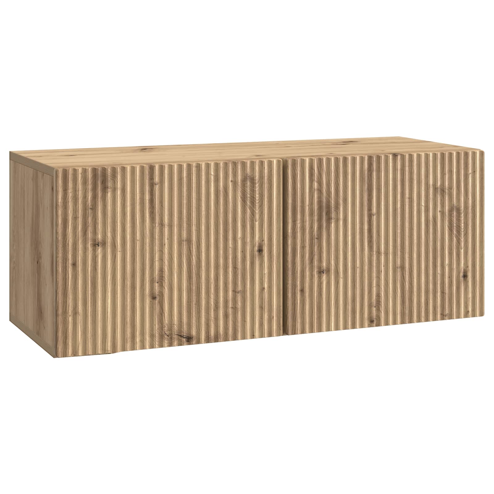 vidaXL Wandbeugel TV-kast Zwart 59,5 x 41 x 30 cm Bewerkt hout