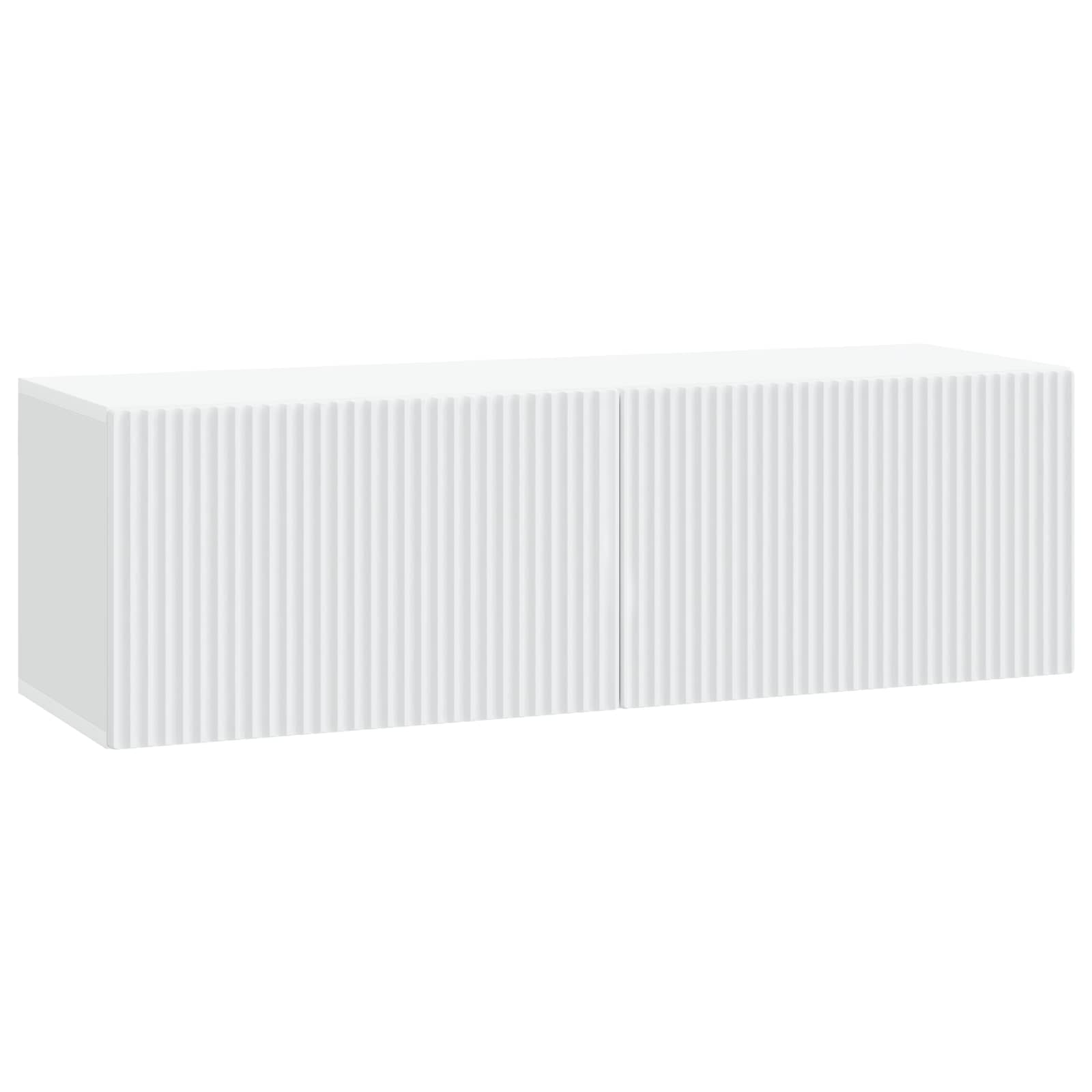 vidaXL Wandbeugel TV-kast Zwart 59,5 x 41 x 30 cm Bewerkt hout