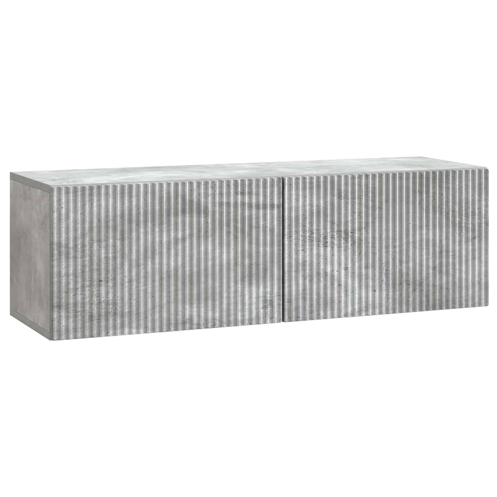 vidaXL Wandbeugel TV-kast Zwart 59,5 x 41 x 30 cm Bewerkt hout