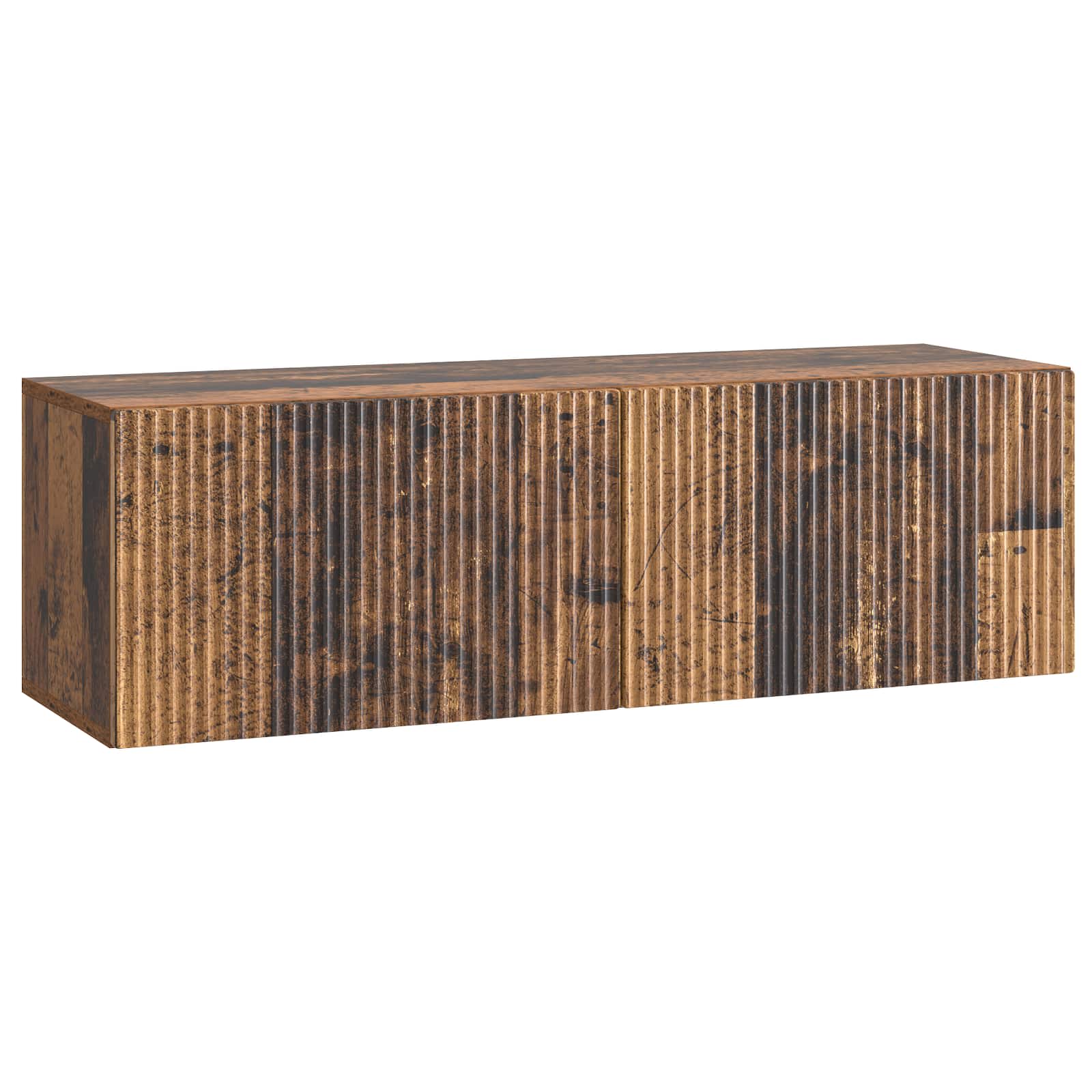 vidaXL Wandbeugel TV-kast Zwart 59,5 x 41 x 30 cm Bewerkt hout