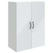 vidaXL Wandkast Wit 66 x 34,5 x 90 cm Bewerkt hout