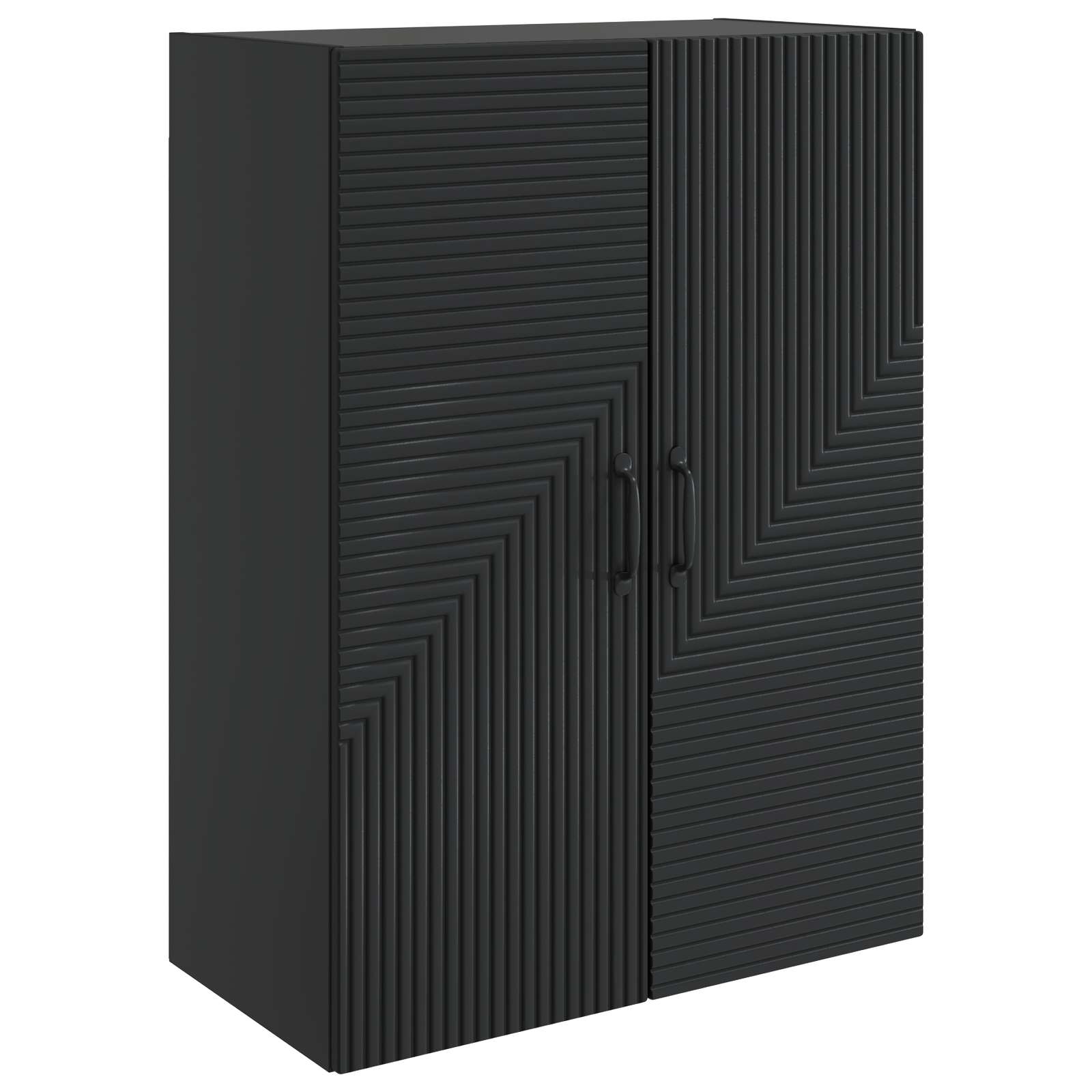 vidaXL Wandkast Wit 66 x 34,5 x 90 cm Bewerkt hout