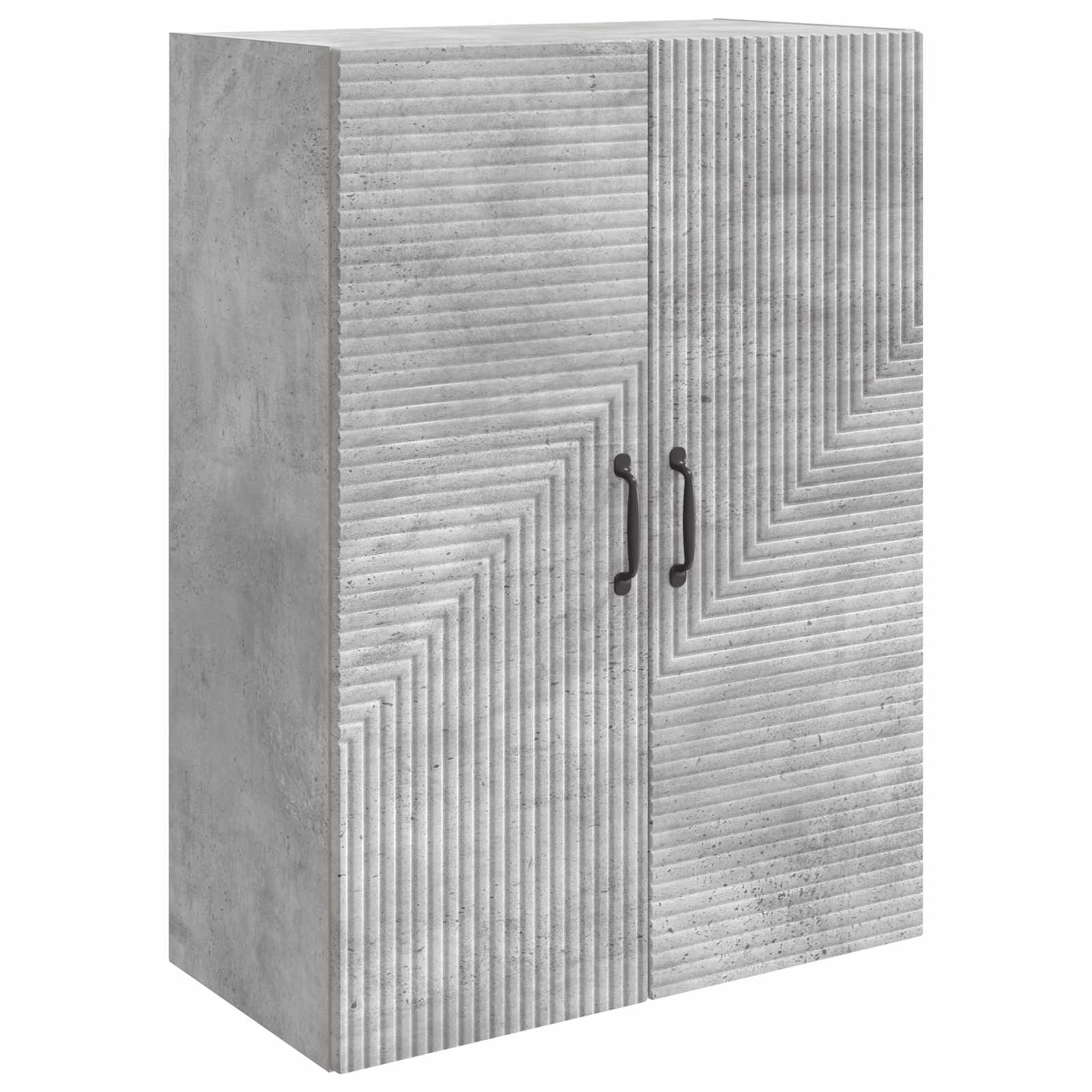 vidaXL Wandkast Wit 66 x 34,5 x 90 cm Bewerkt hout