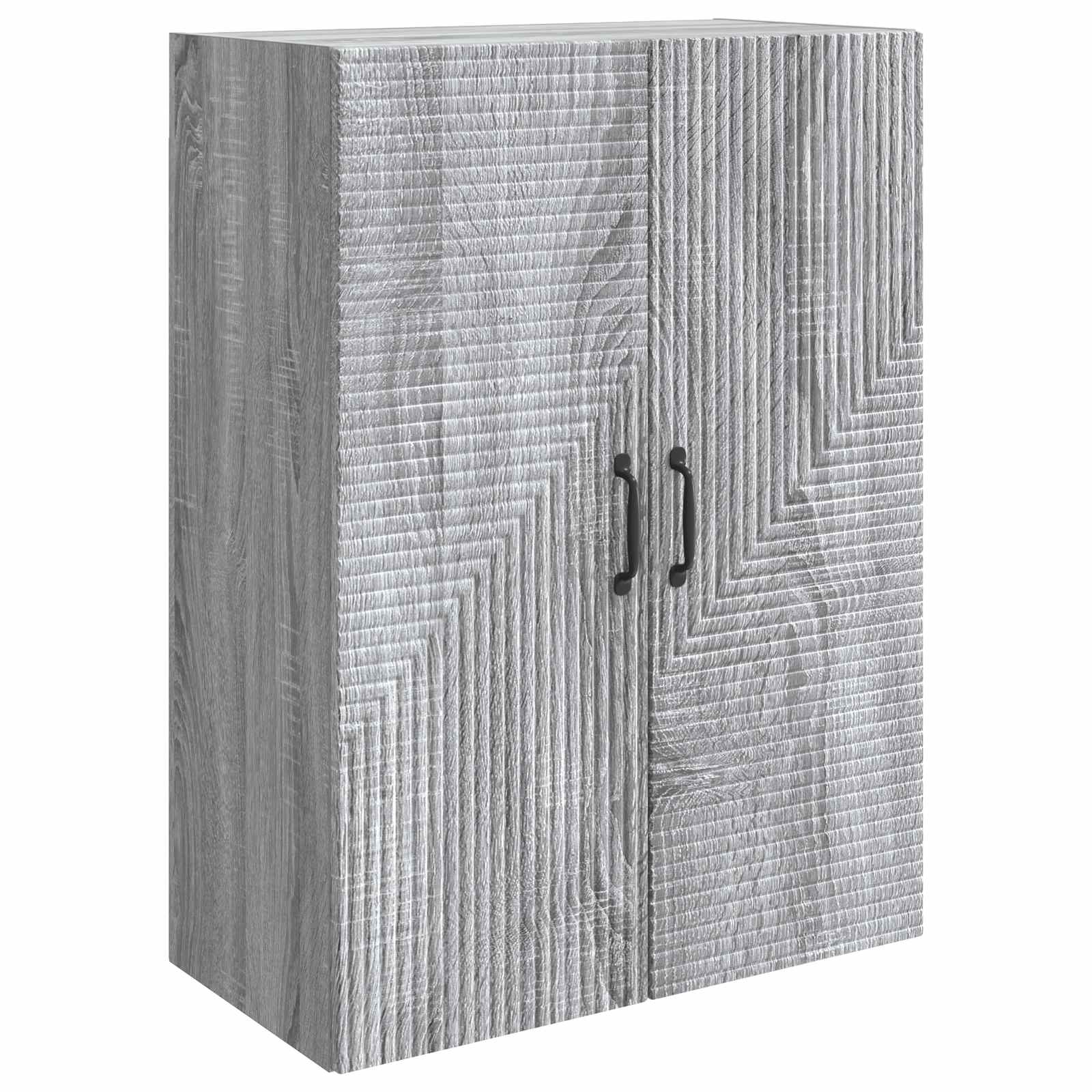 vidaXL Wandkast Wit 66 x 34,5 x 90 cm Bewerkt hout