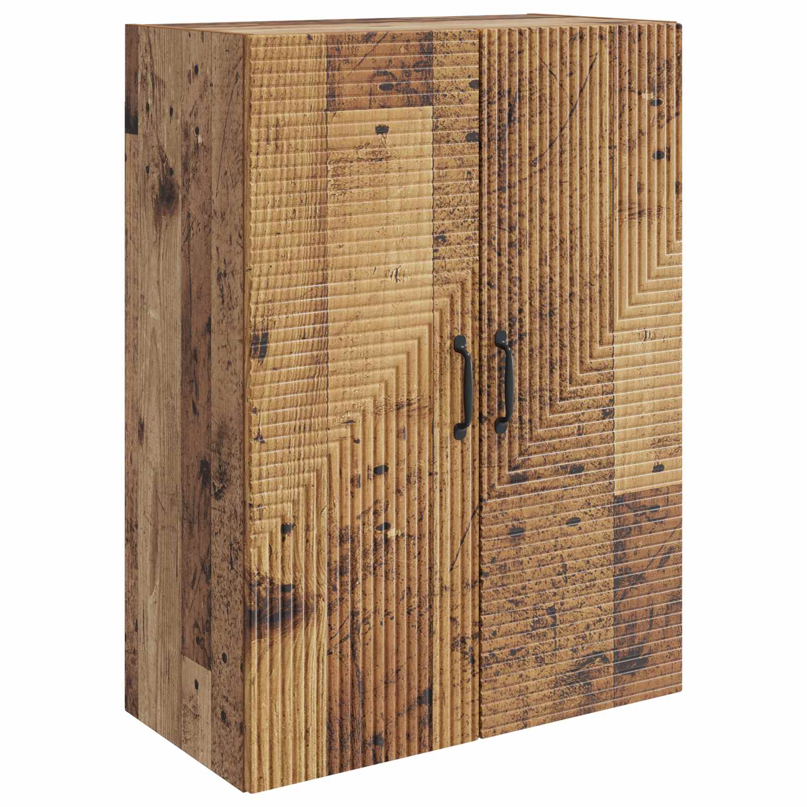 vidaXL Wandkast Wit 66 x 34,5 x 90 cm Bewerkt hout