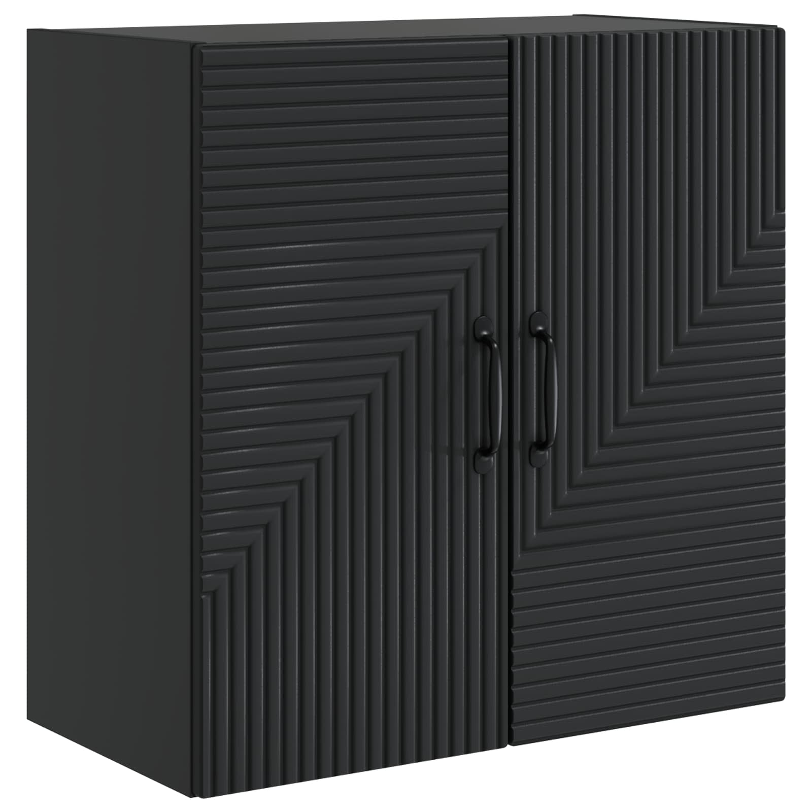 vidaXL Wandkast Wit 66 x 34,5 x 90 cm Bewerkt hout