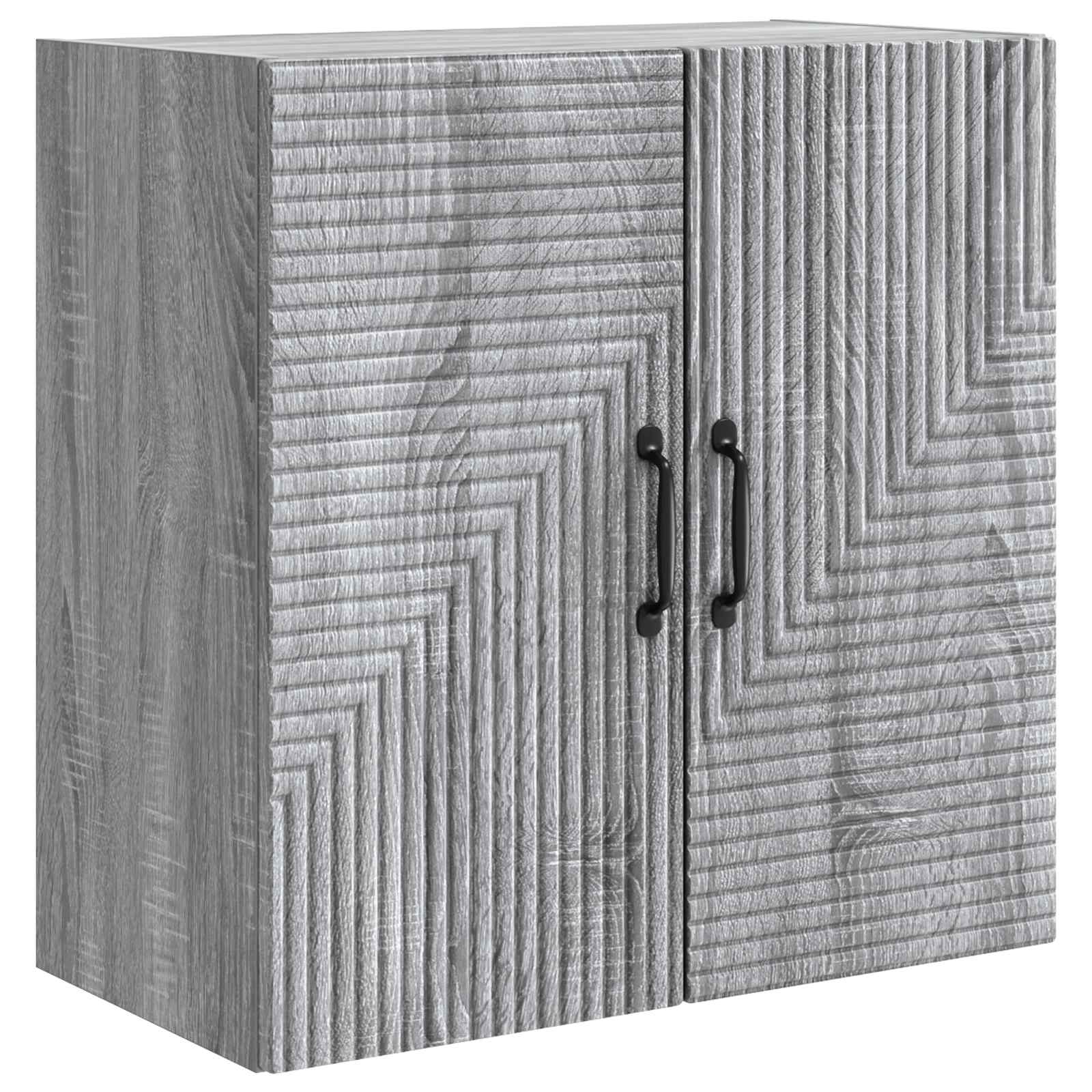 vidaXL Wandkast Wit 66 x 34,5 x 90 cm Bewerkt hout