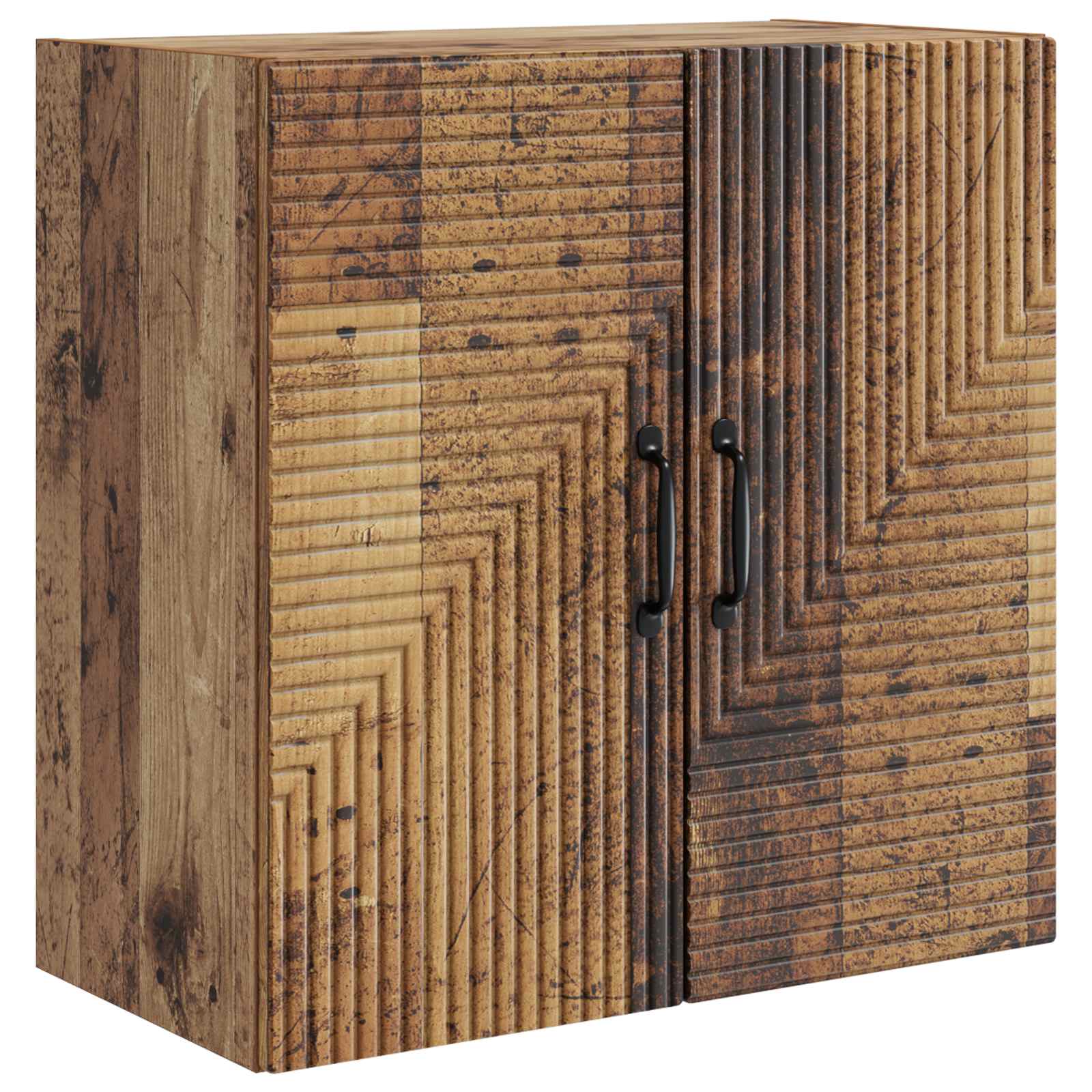 vidaXL Wandkast Wit 66 x 34,5 x 90 cm Bewerkt hout