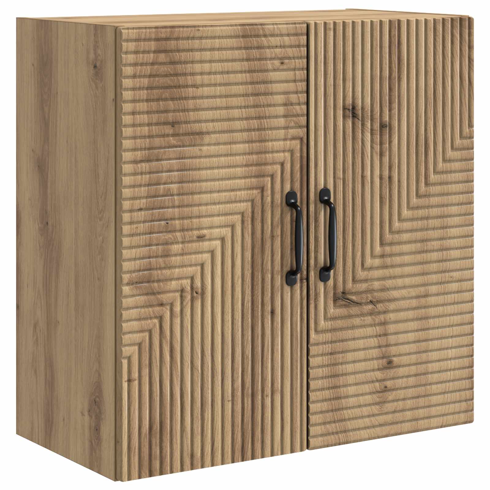 vidaXL Wandkast Wit 66 x 34,5 x 90 cm Bewerkt hout