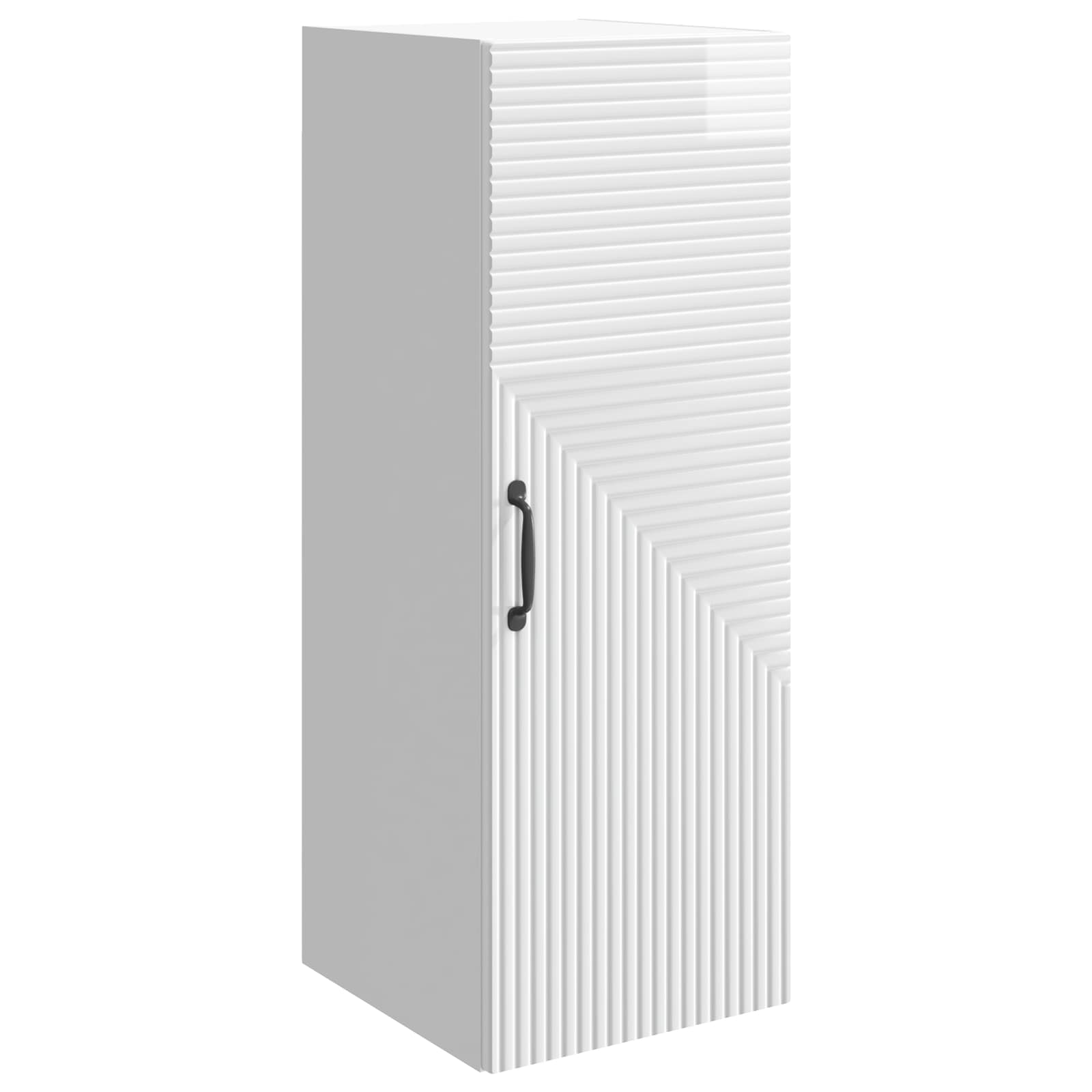 vidaXL Wandkast Wit 66 x 34,5 x 90 cm Bewerkt hout