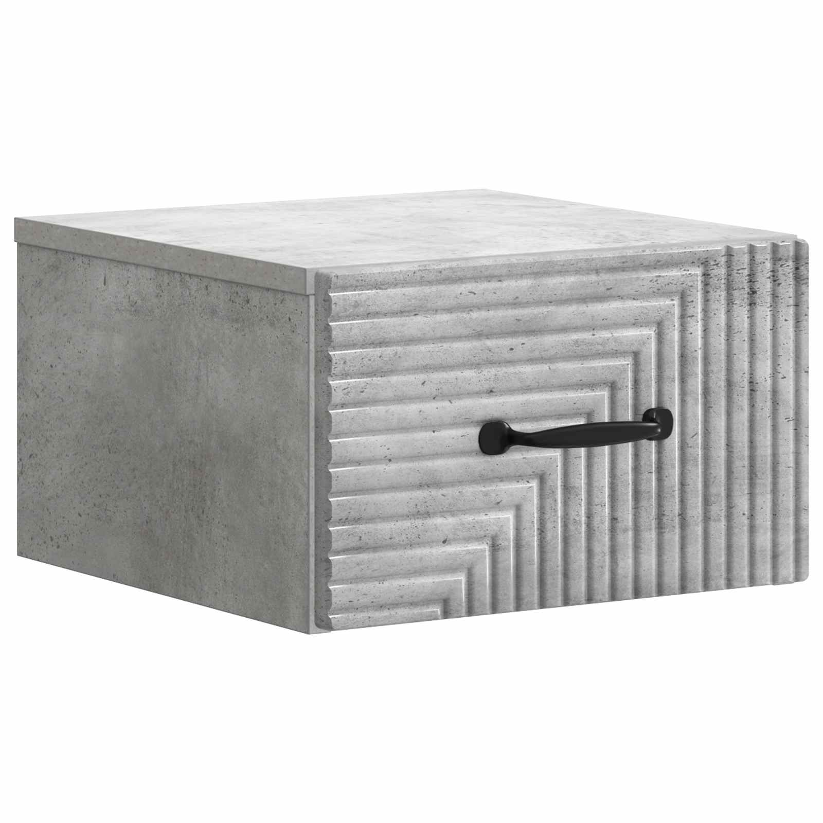 vidaXL Wandbeugel Bedkast 2 pcs Wit 34,5 x 33 x 20 cm Bewerkt hout